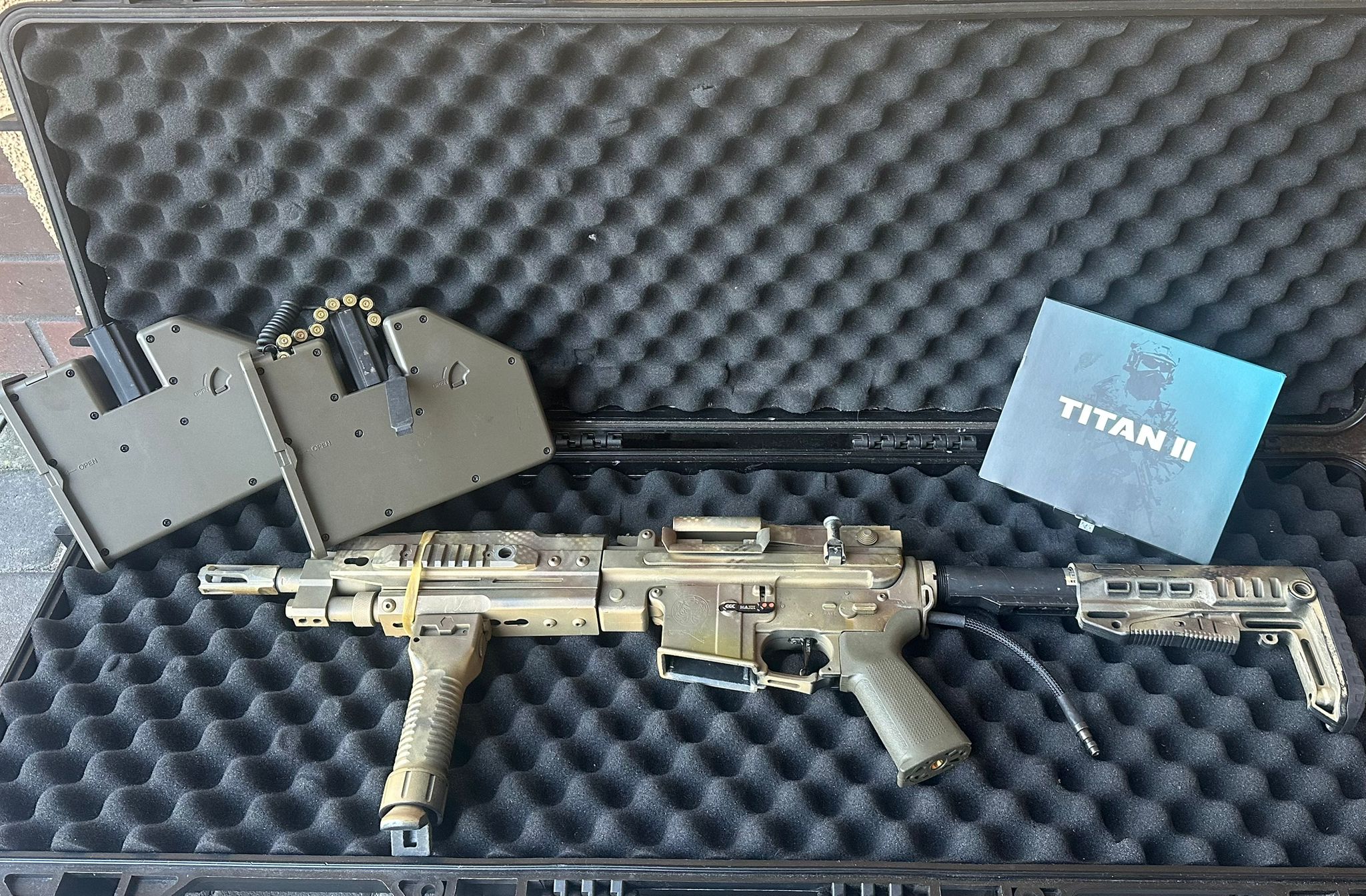Krytac LMG – HPA Polarstar F2 / Titan Bluetooth 2 BOXY