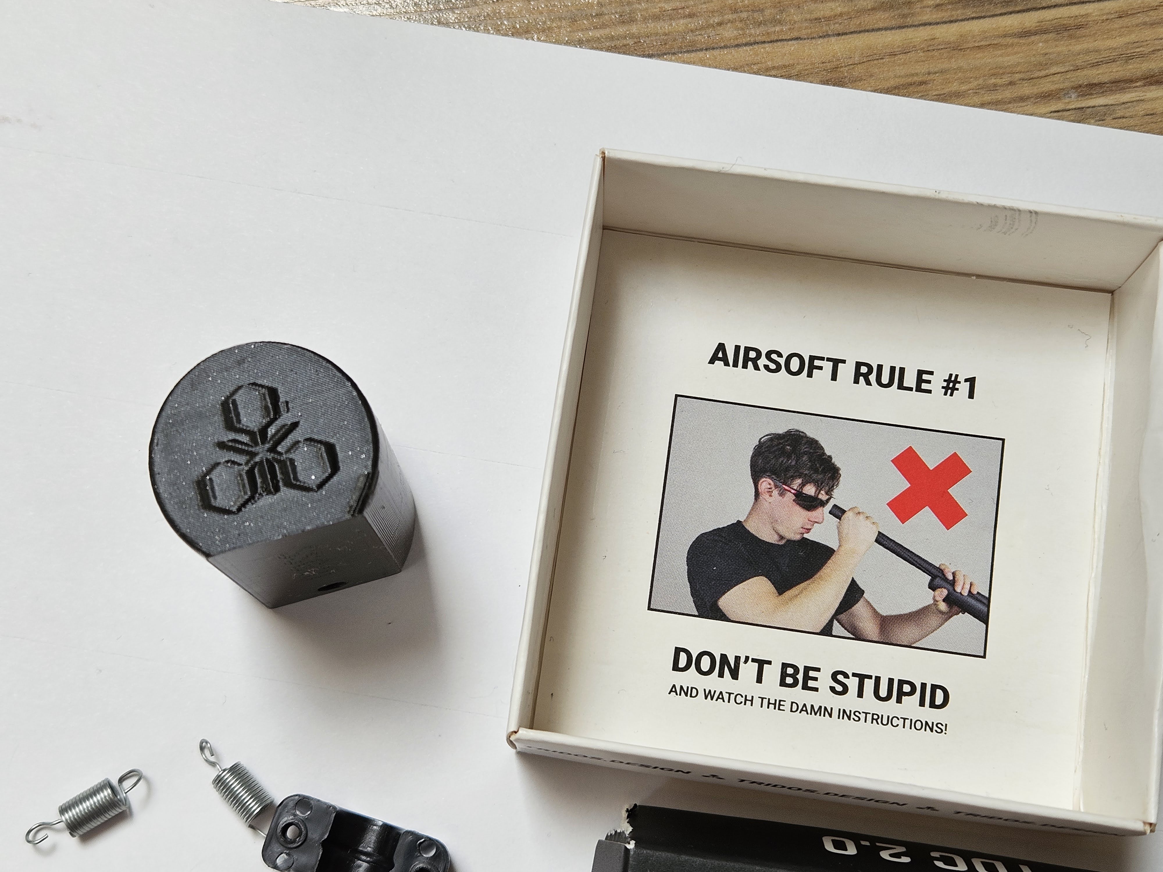 Elementy komory hop-up Novritsch SSG10 TAC 2, zestaw zamienników