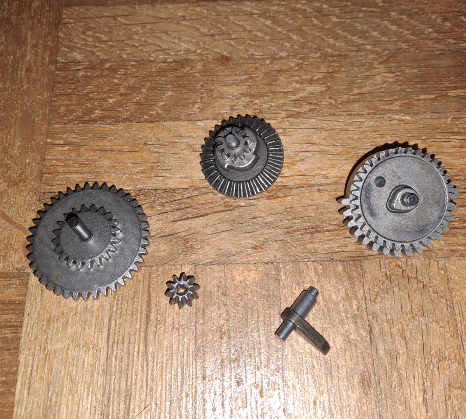 Zębatki gearbox v.3 VFC + sorbopad.
