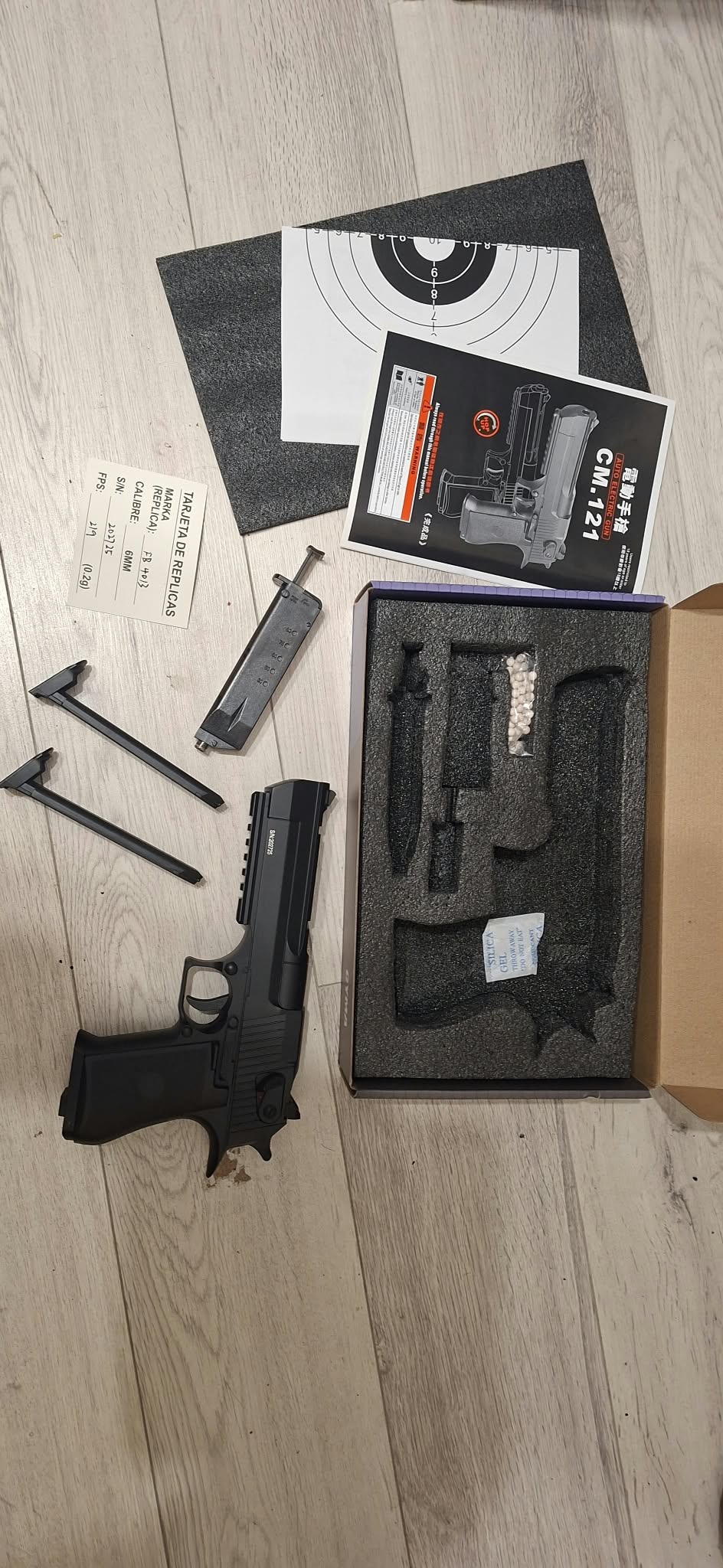 Elektryczny Deagle CYMA CM.121S Mosfet Edition
