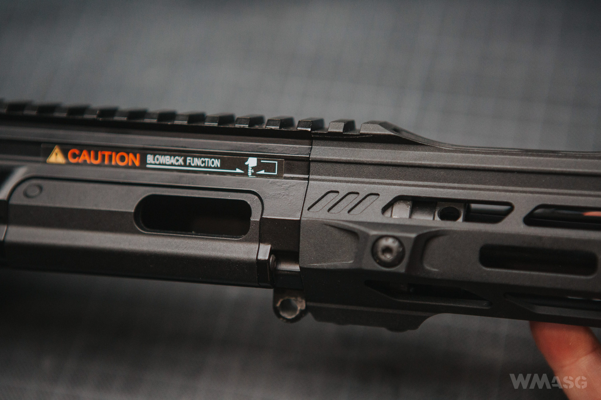 ICS CXP-MARS PDW9 wewnątrz