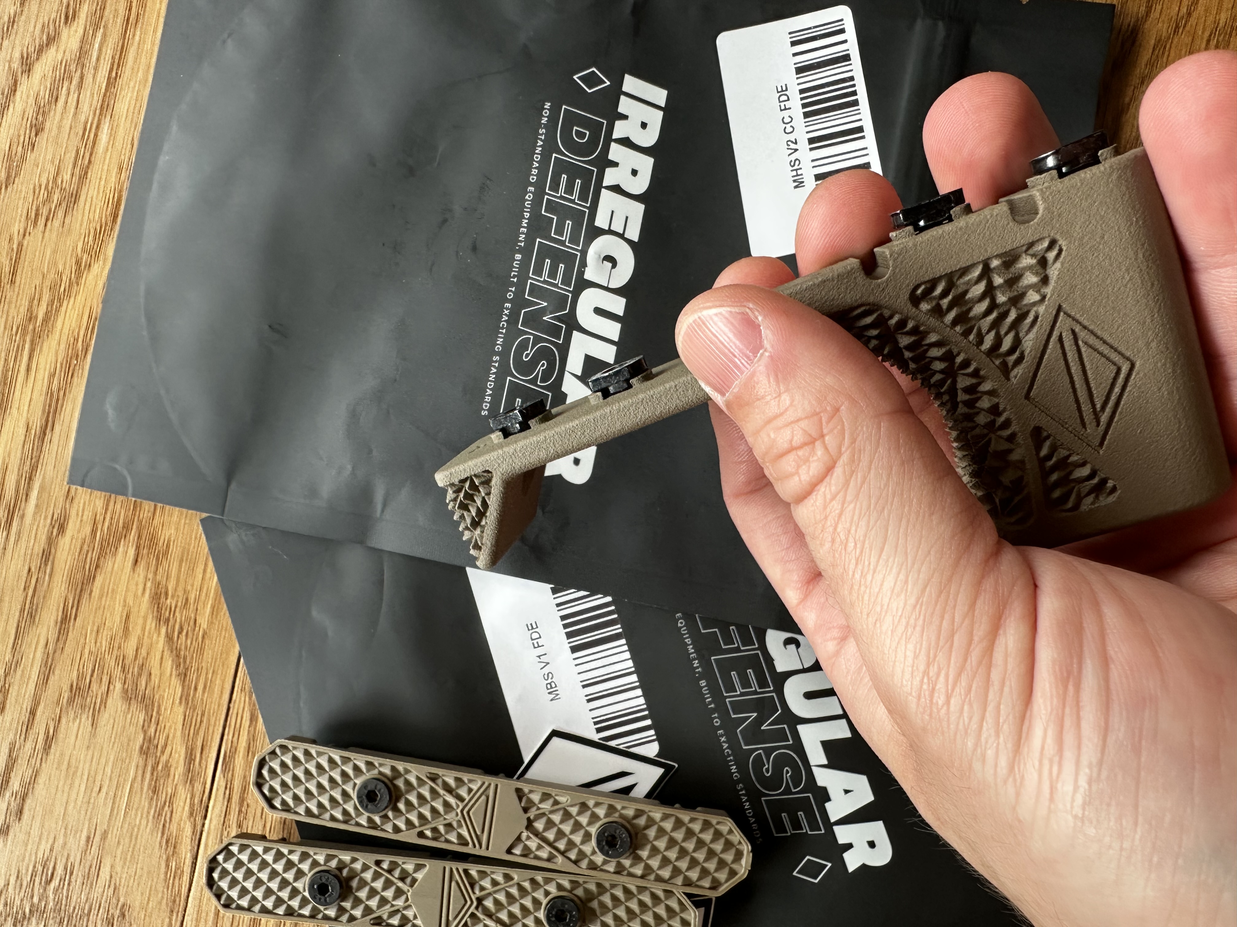 Irregular defense mbs mhs oryginał Mlok FDE Magpul Noveske devgru