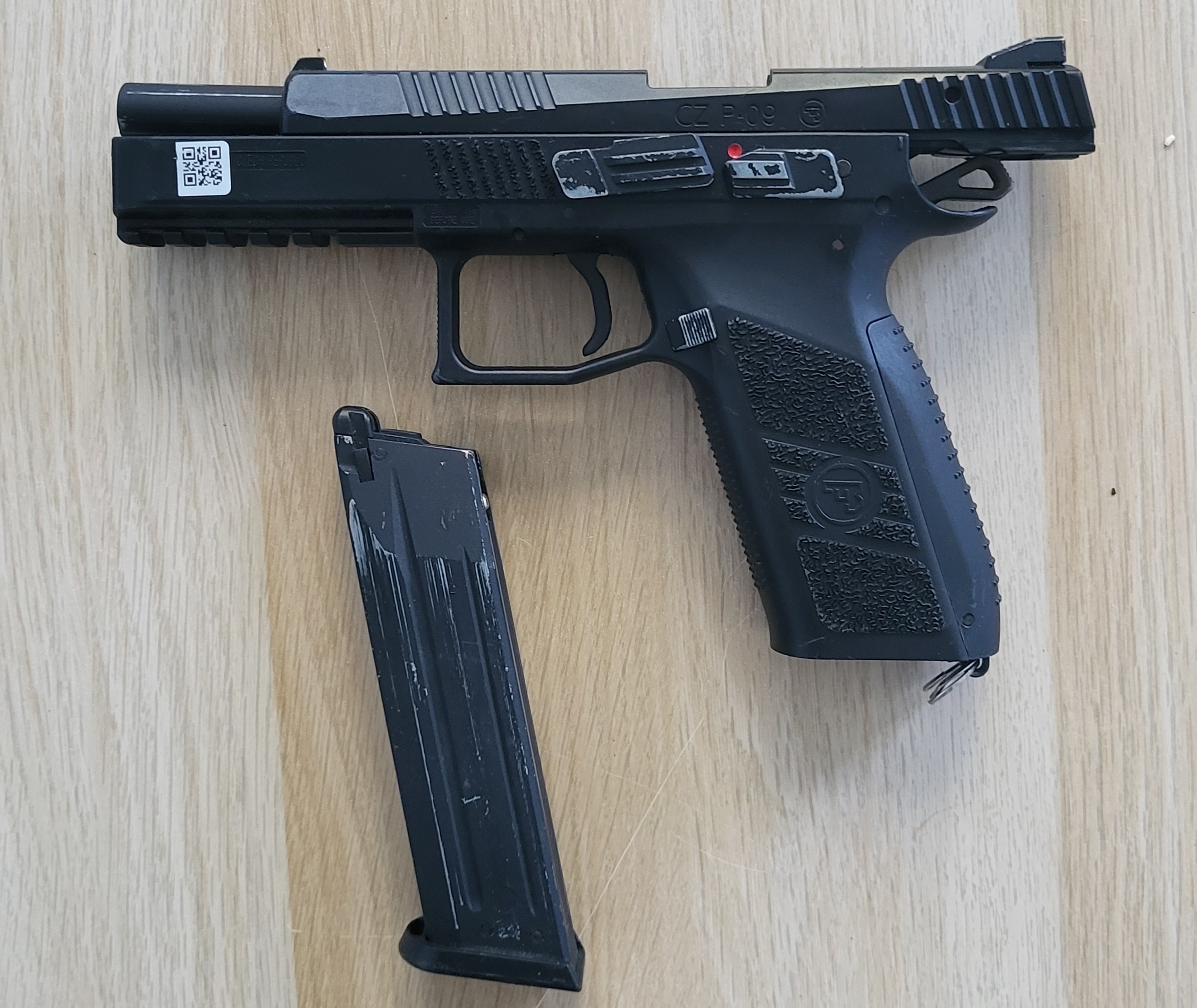 Pistolet GBB ASG CZ P-09 - Black