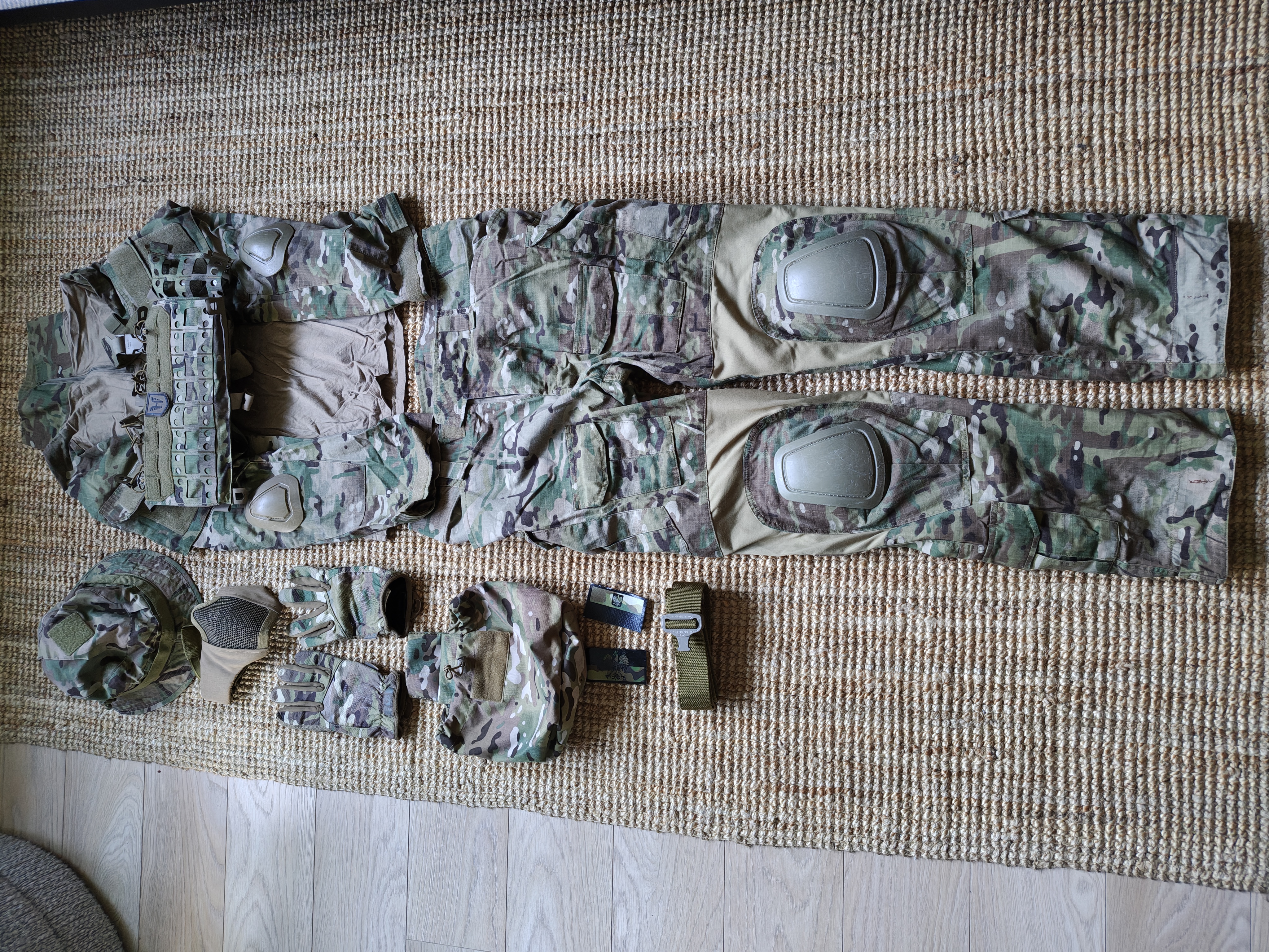 Mundur Multicam - zestaw
