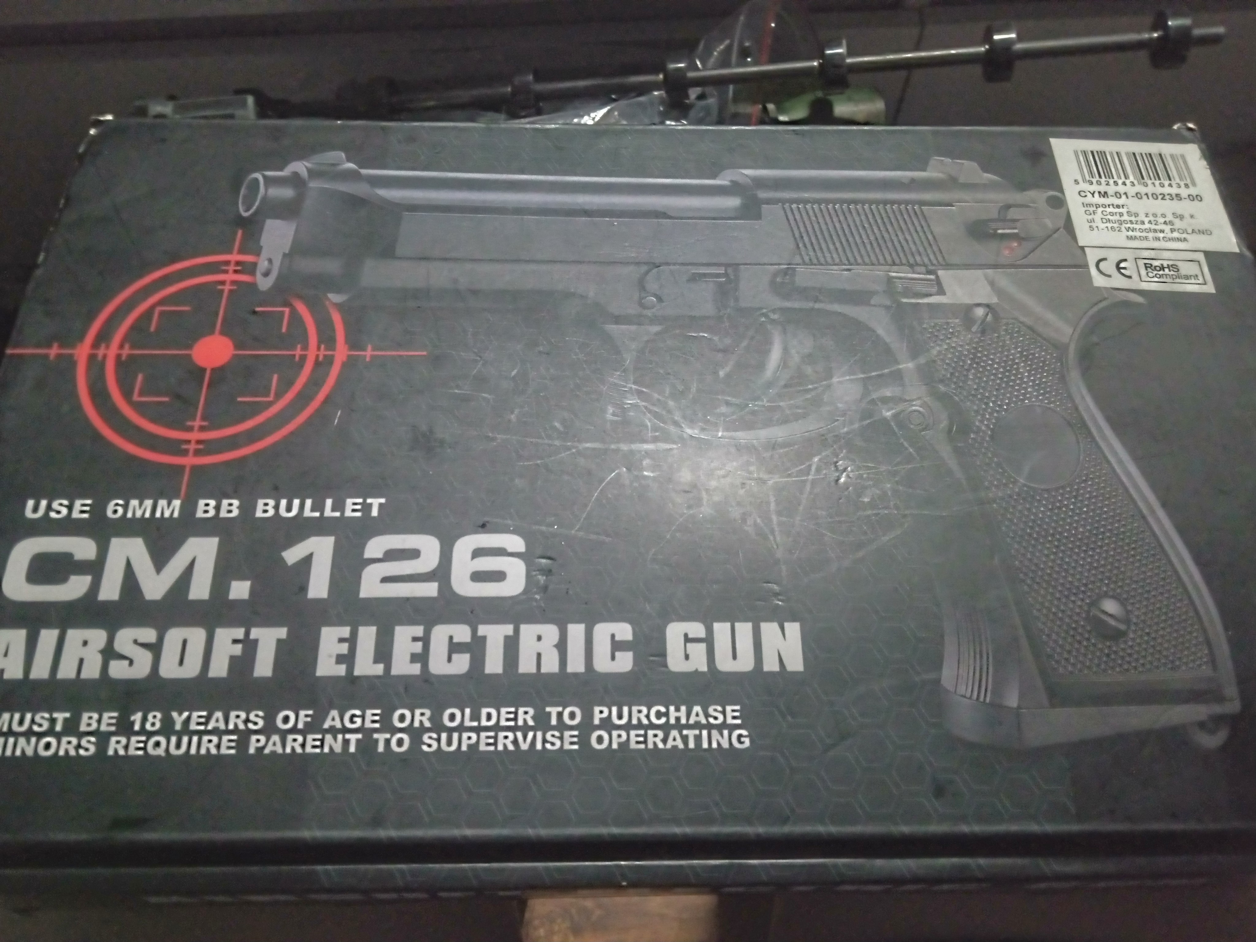 aep beretta CM.126 po tuningu
