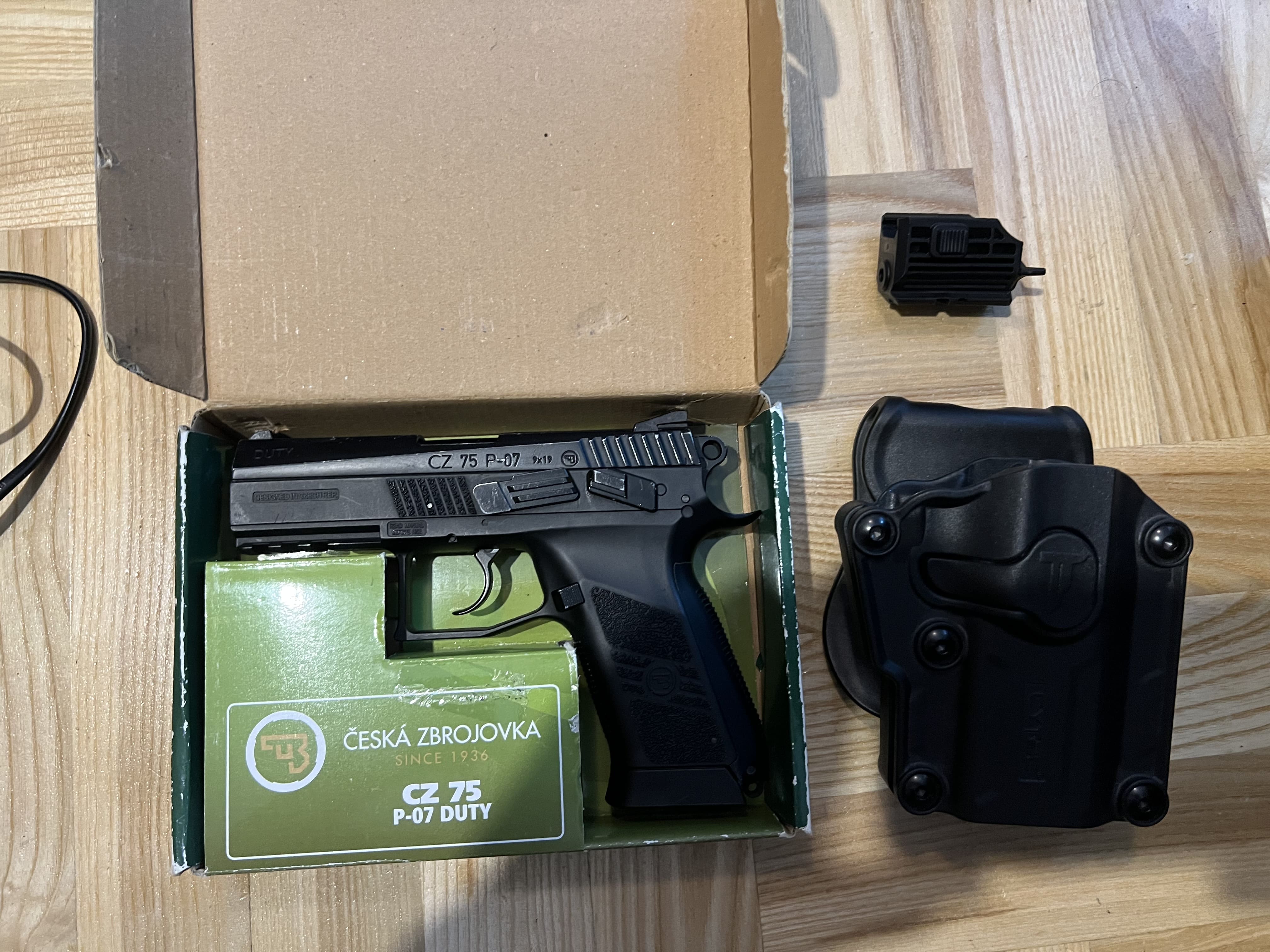 Pistolet ASG CO2 CZ 75 P-07 Duty Blow Back
