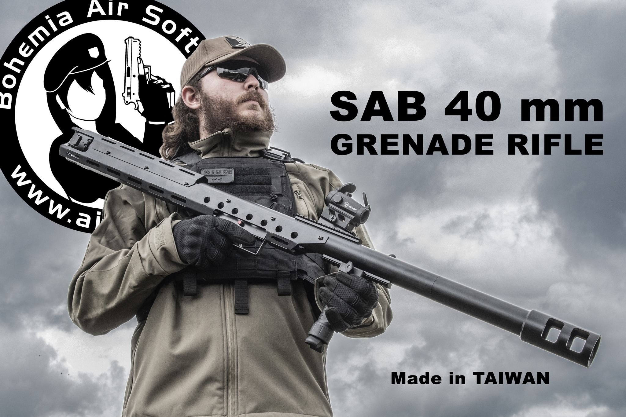 Naramienny granatnik BAS SAB