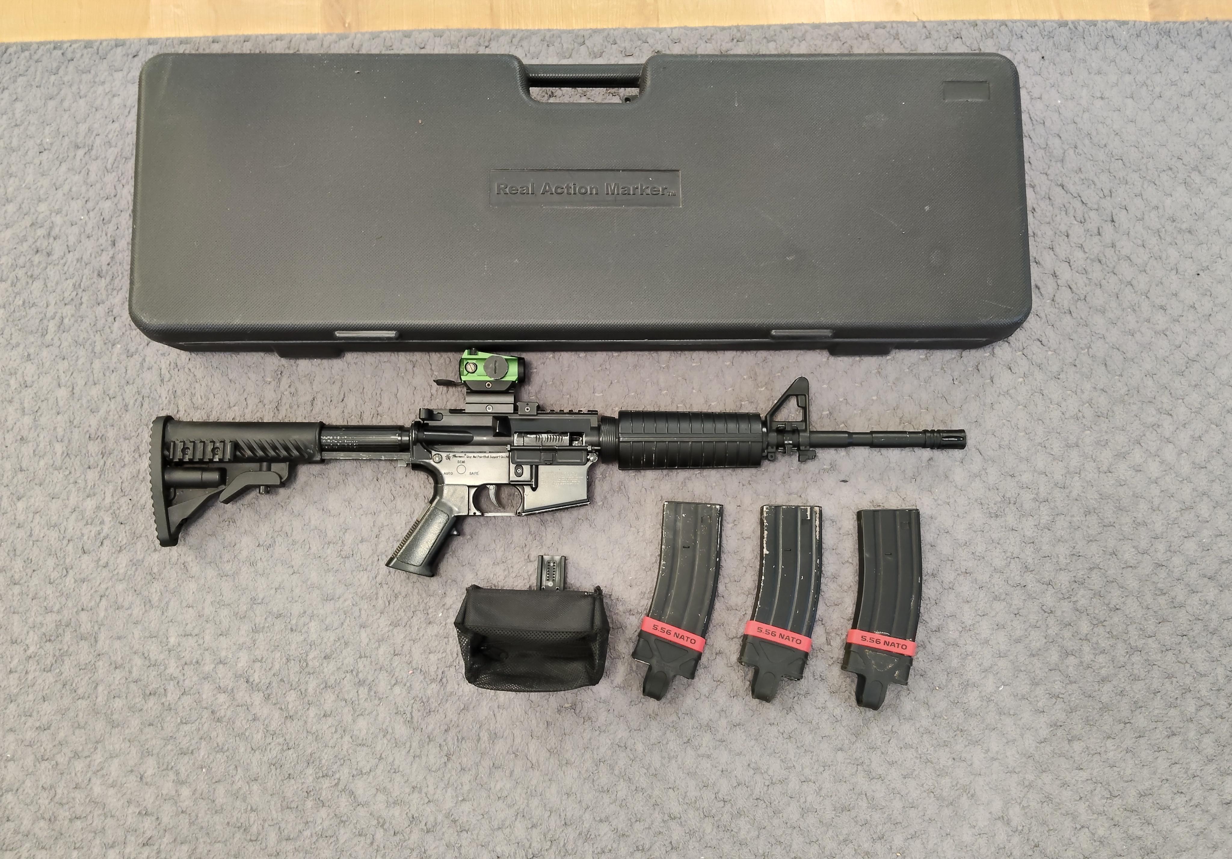 Shell Ejecting M4, RAP4 RAM R-series APS