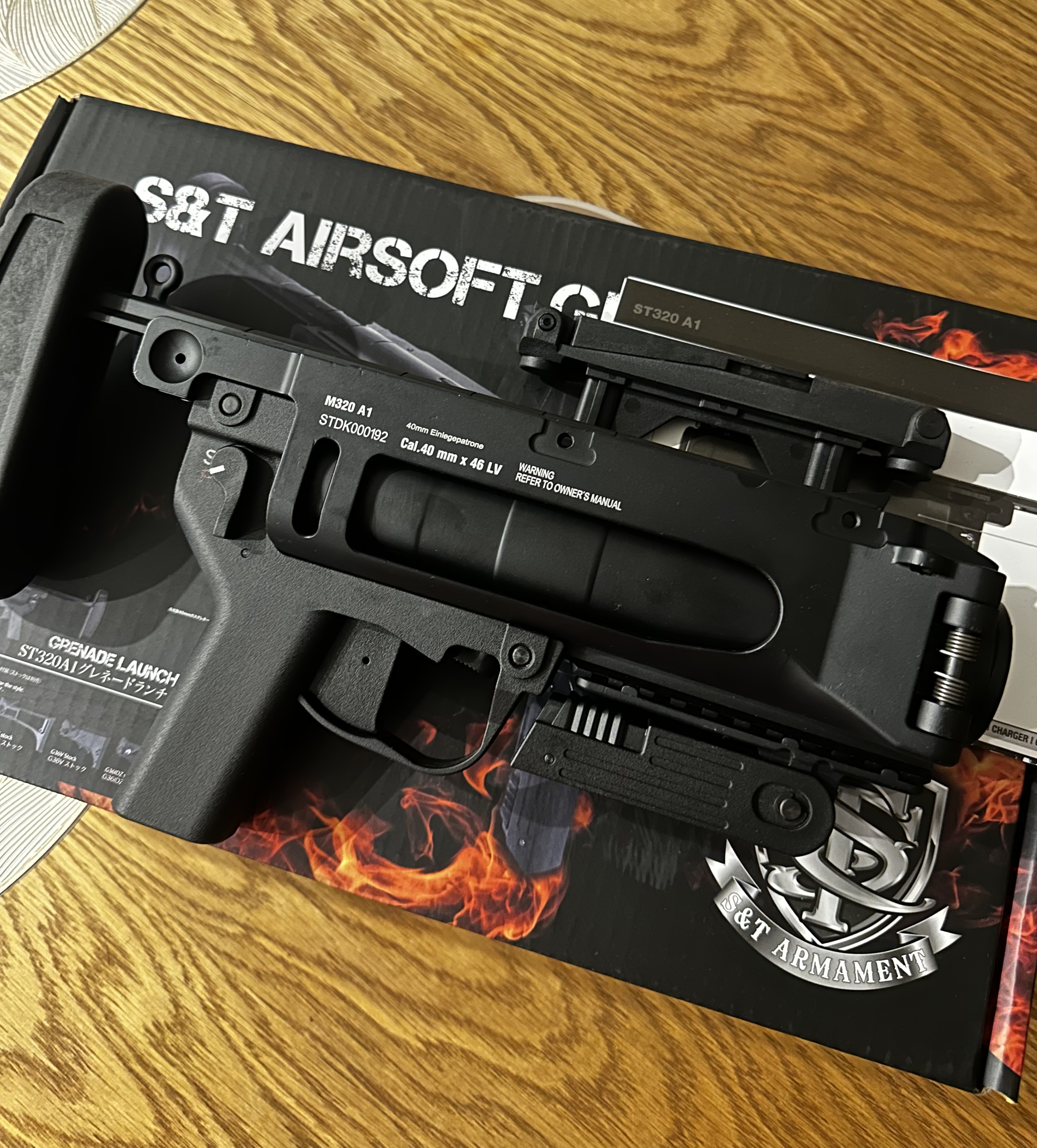 Nowy granatnik s&t m320 Hk heckler koch Asg 40mm gbb