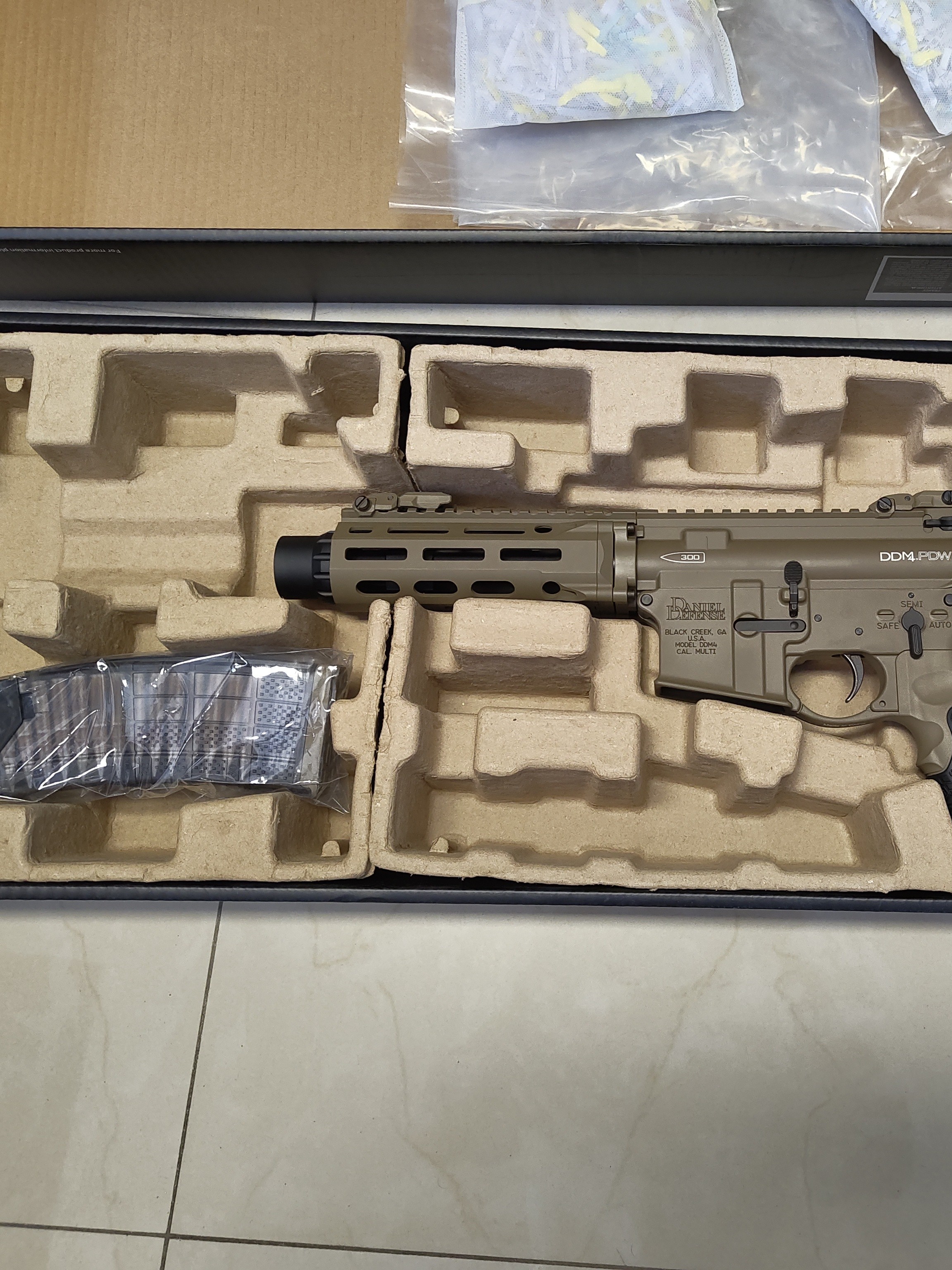 NOWE PDW MK18 cgs mws