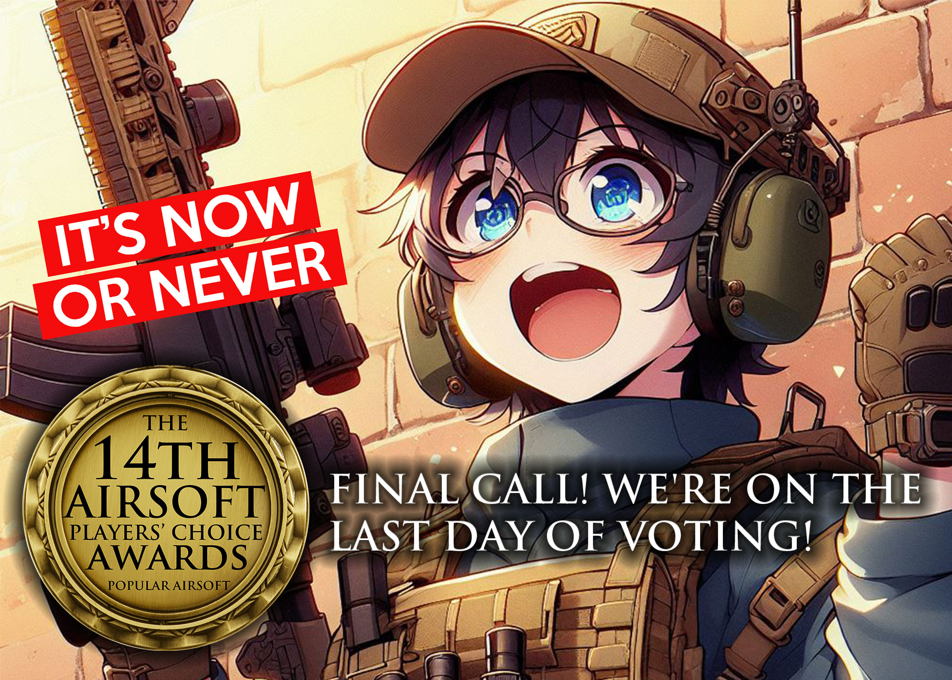 It's the last day to cast your votes!