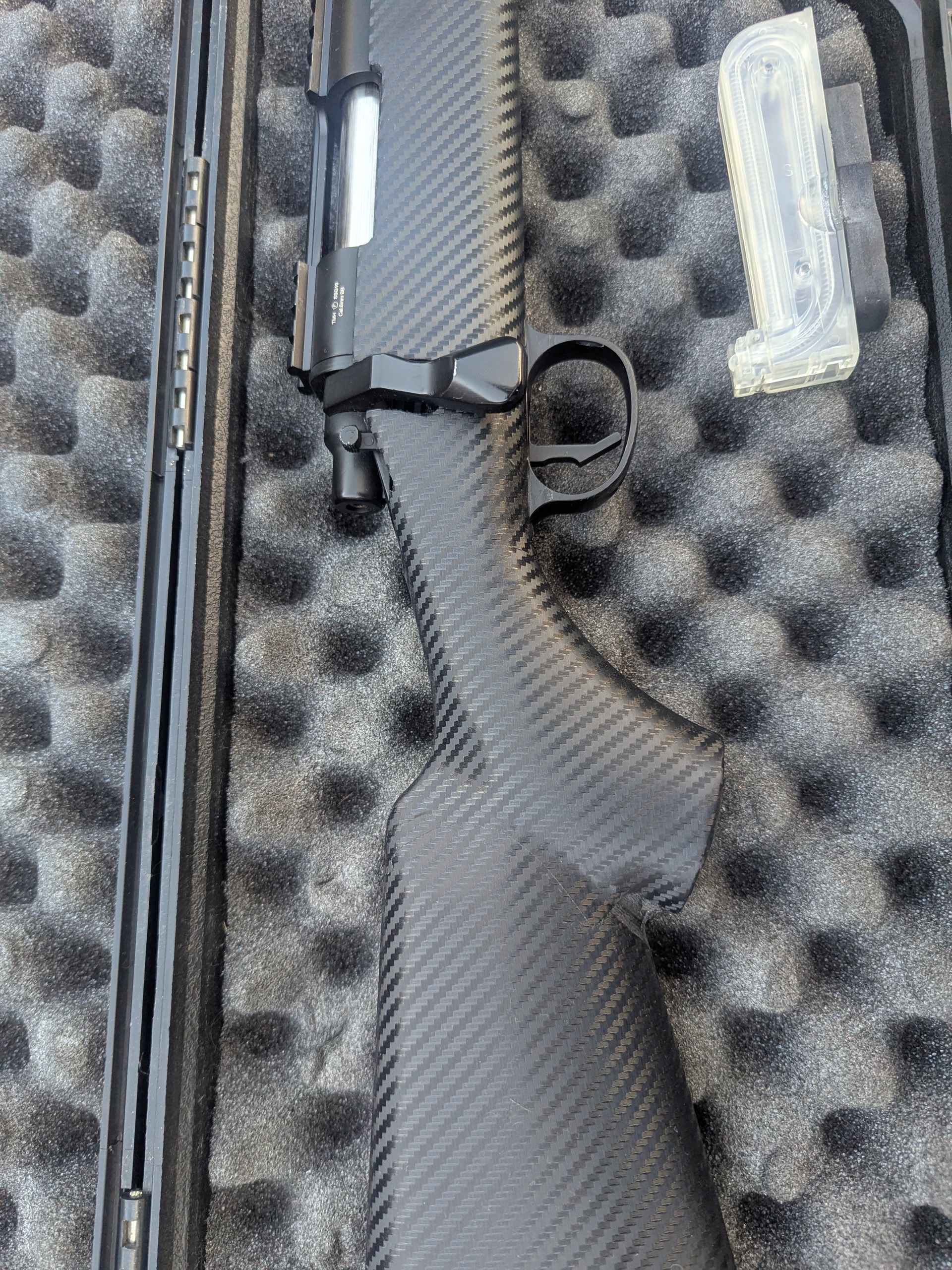 Snajperka ASG karabin SSG10 Novritsch CARBON z walizką