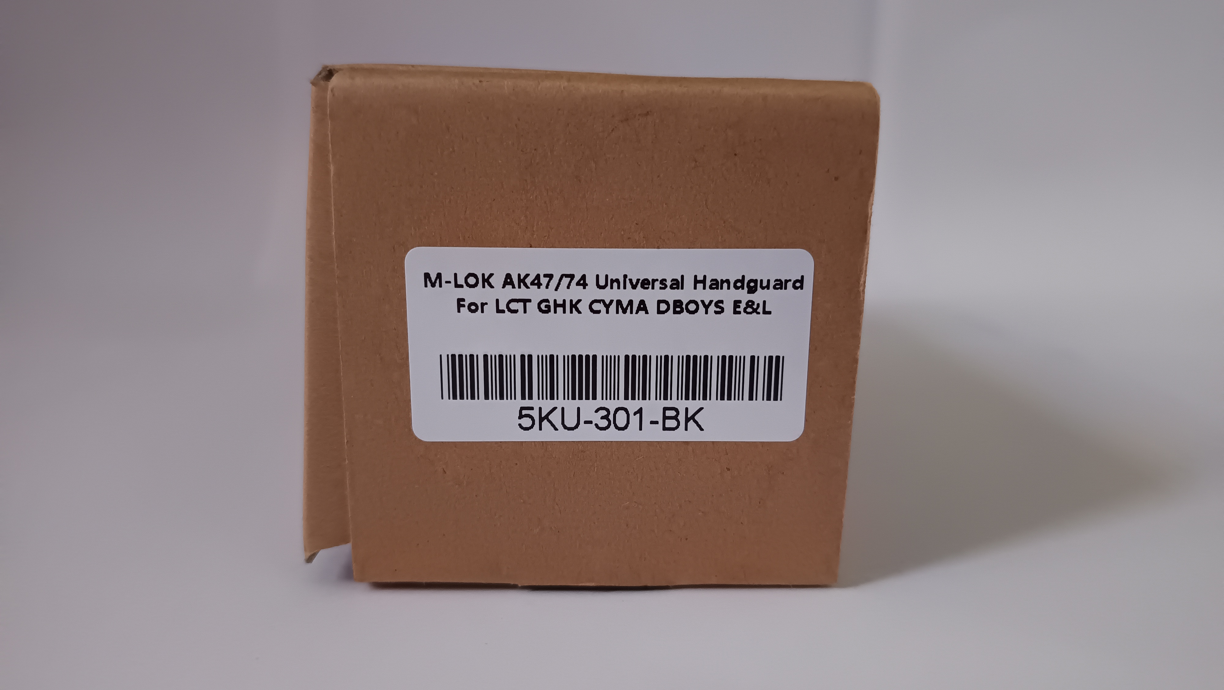 Zestaw MLOK 5KU do replik AK Midwest Industries (MWI krótkie) Czarny