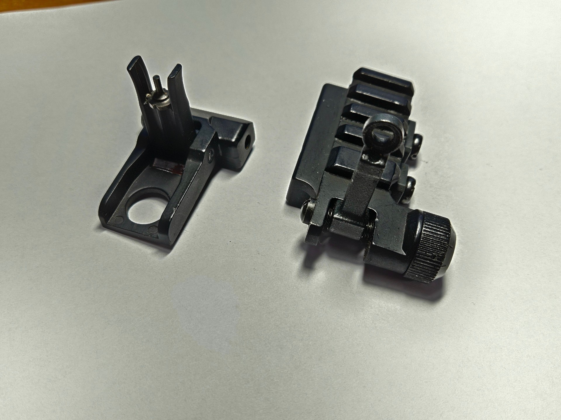 Mechaniczne metalowe przyrządy celownicze podwyższenie RIS muszka szczerbinka