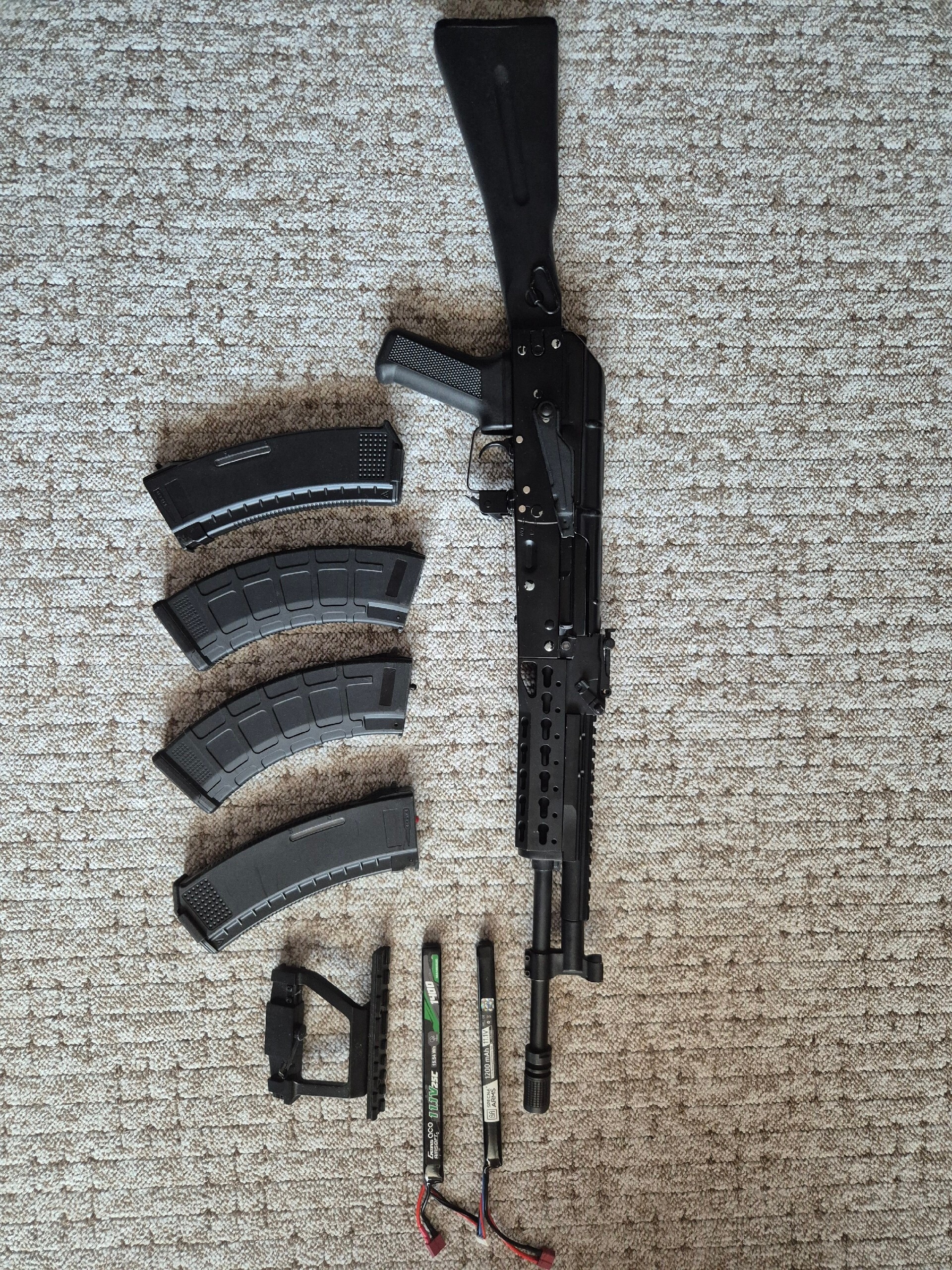 Replika ASG AK74N Karabinek szturmowy AEG Double Bell 018