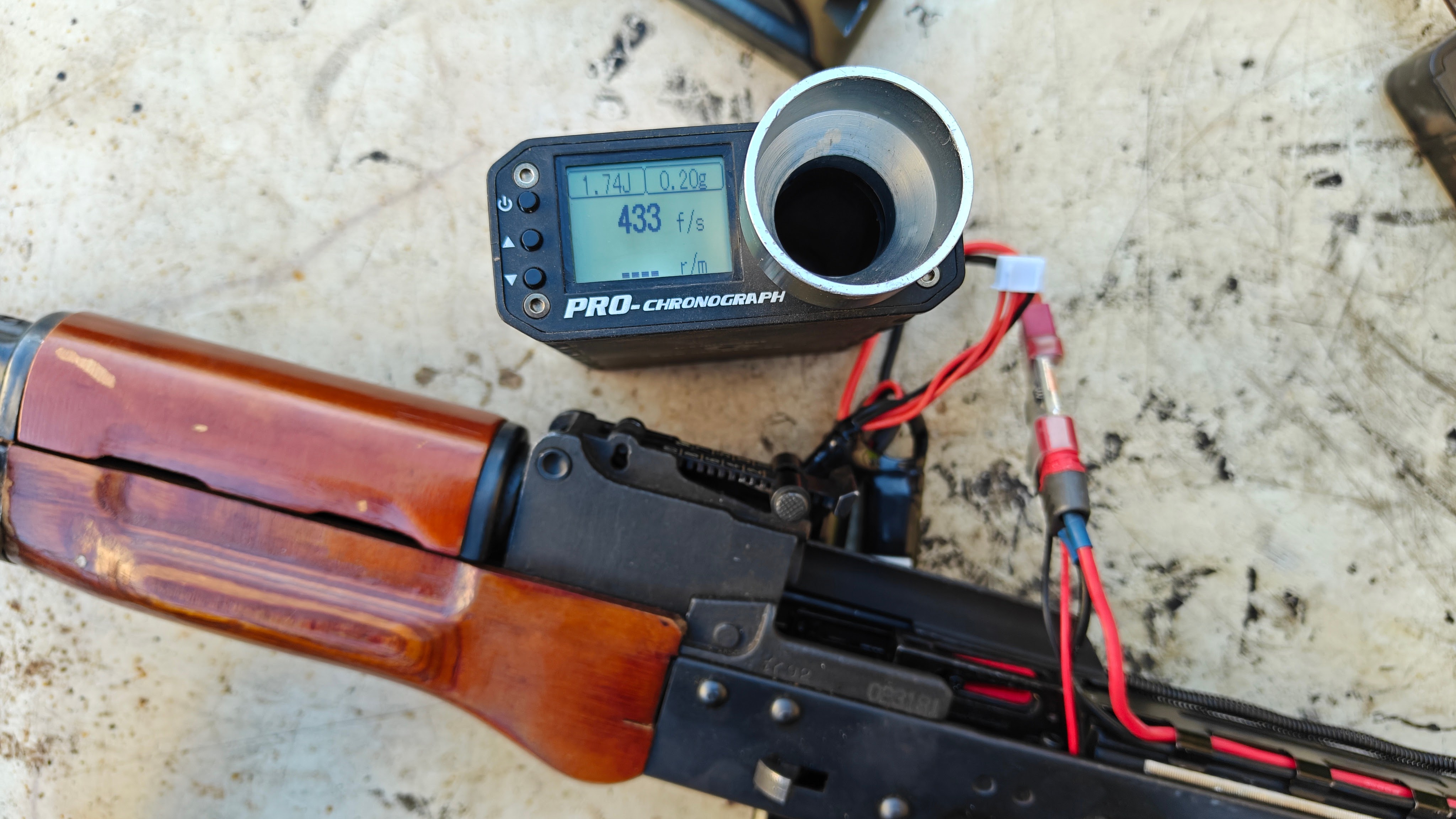 AK105 ForceCore (by E&L) 440 FPS Gate NanoAAB LiPo 11.1V + 2x Gearbox (QSC)