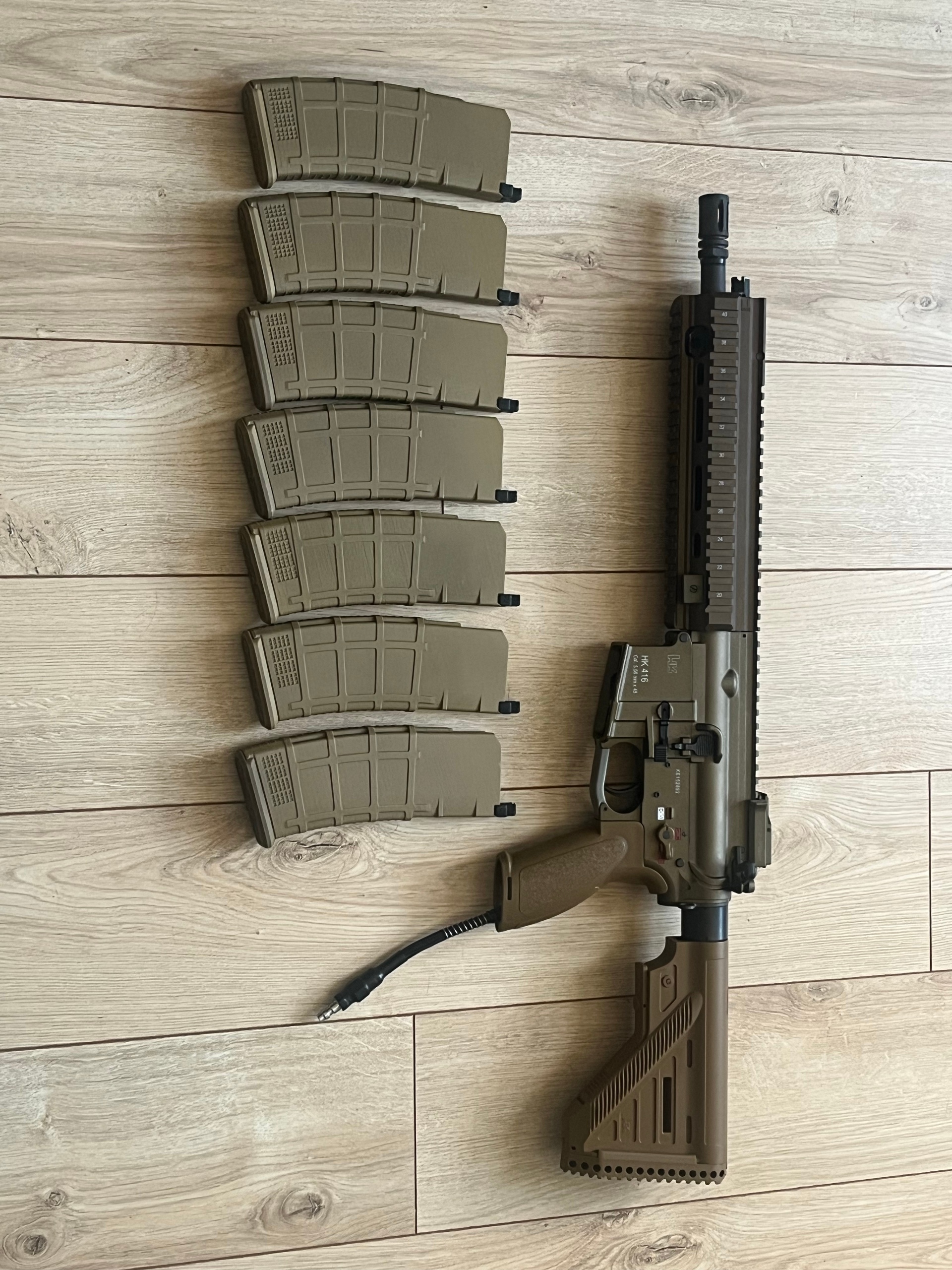 VFC HK416A5 v3 GBBR - konwersja Frog Engineering HPA