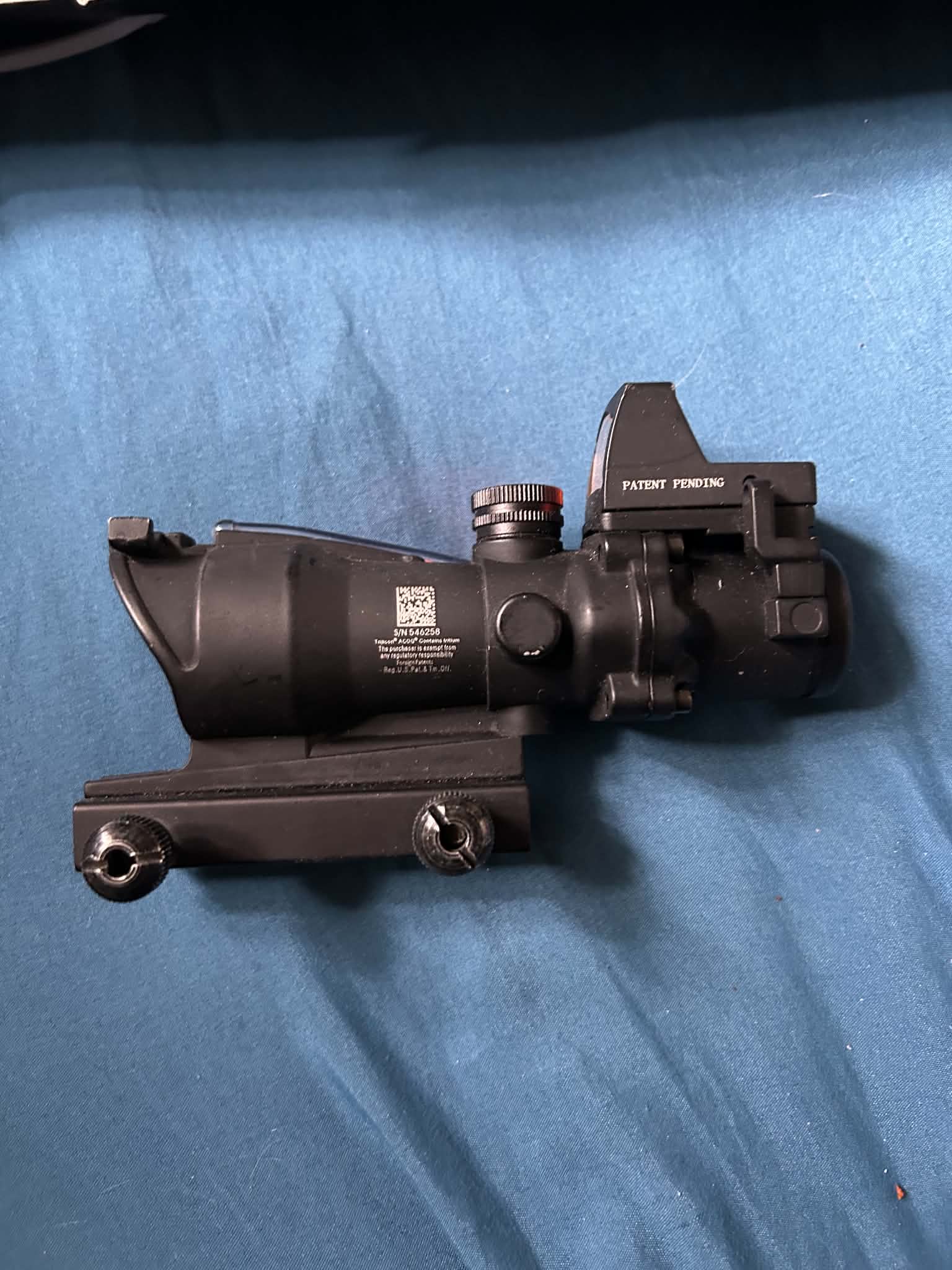 ACOG RMR TRIJICON 4x światłowód