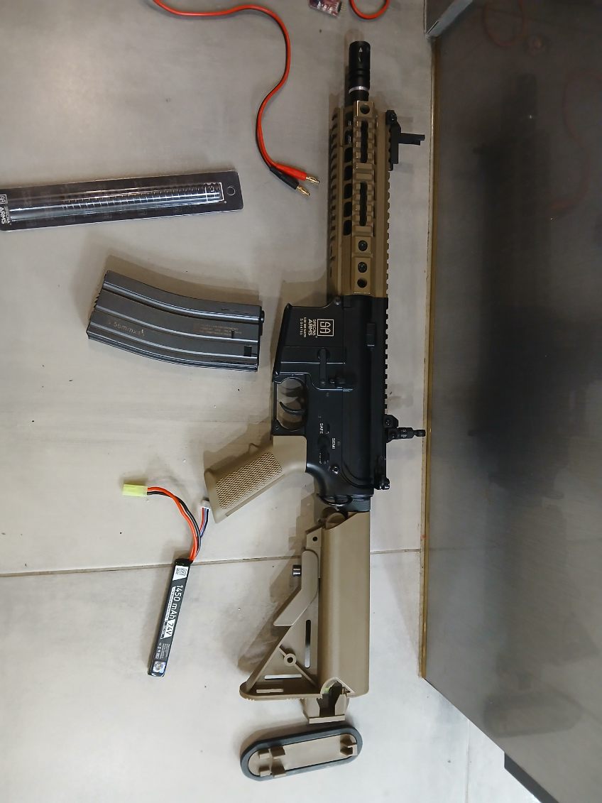 Specna arms SA-A04 | akumulator LiPo, ładowarka, sprężyna i kulki