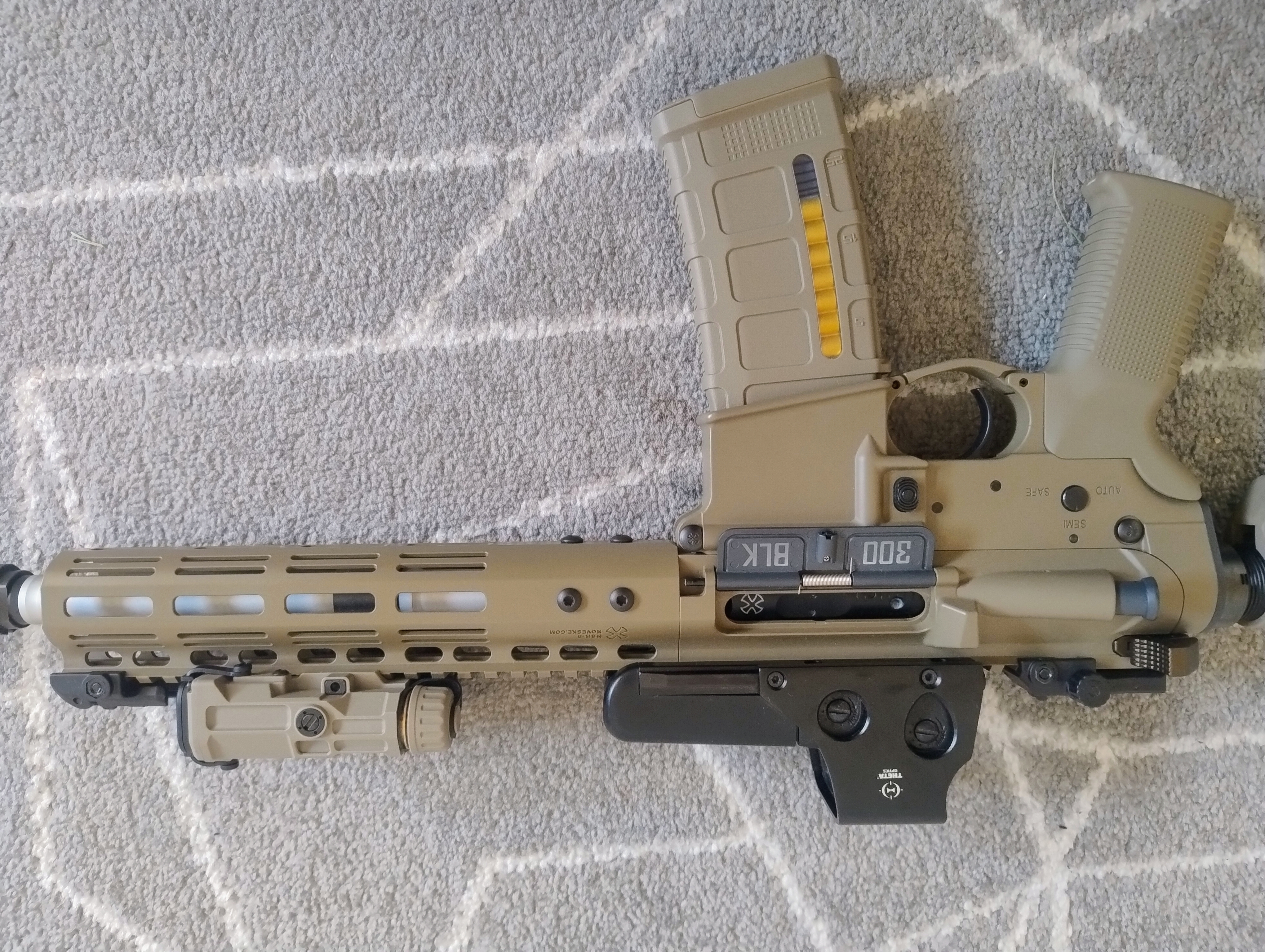 Replika karabinka Noveske N4 MWS Gen3 GBBr