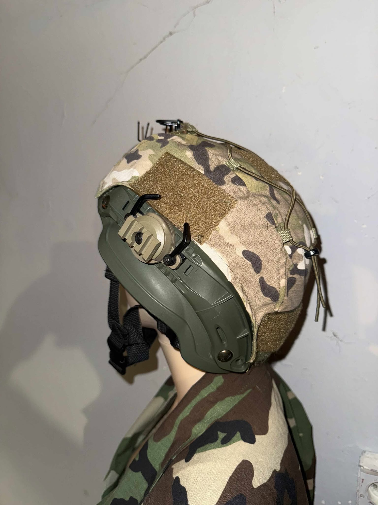 HEŁM WOJSKOWY TAKTYCZNY US MICH 2002 ABS MFH + dodatki