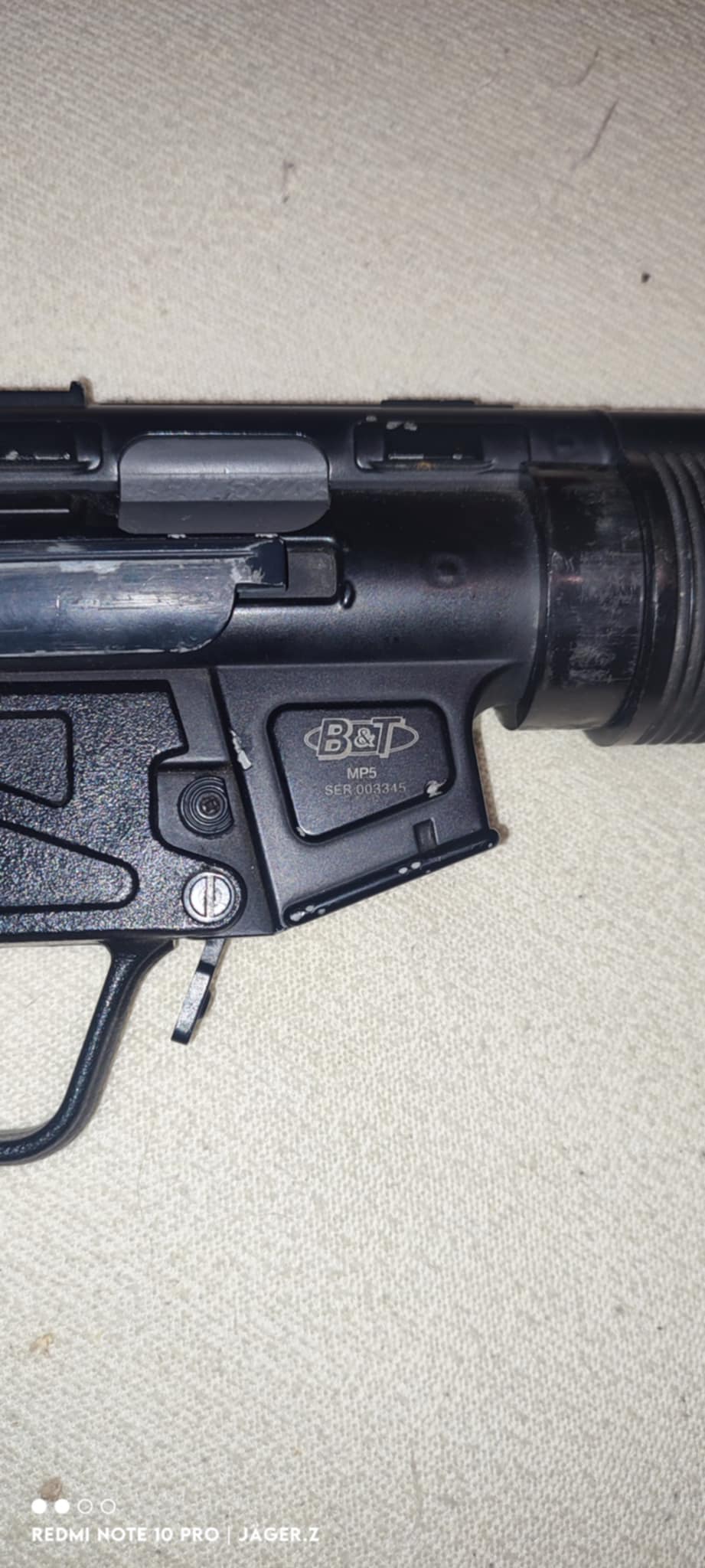 B&T MP5SD3 from Classic Army używana do CQB w limicie 350 fps Bez Ładowarki