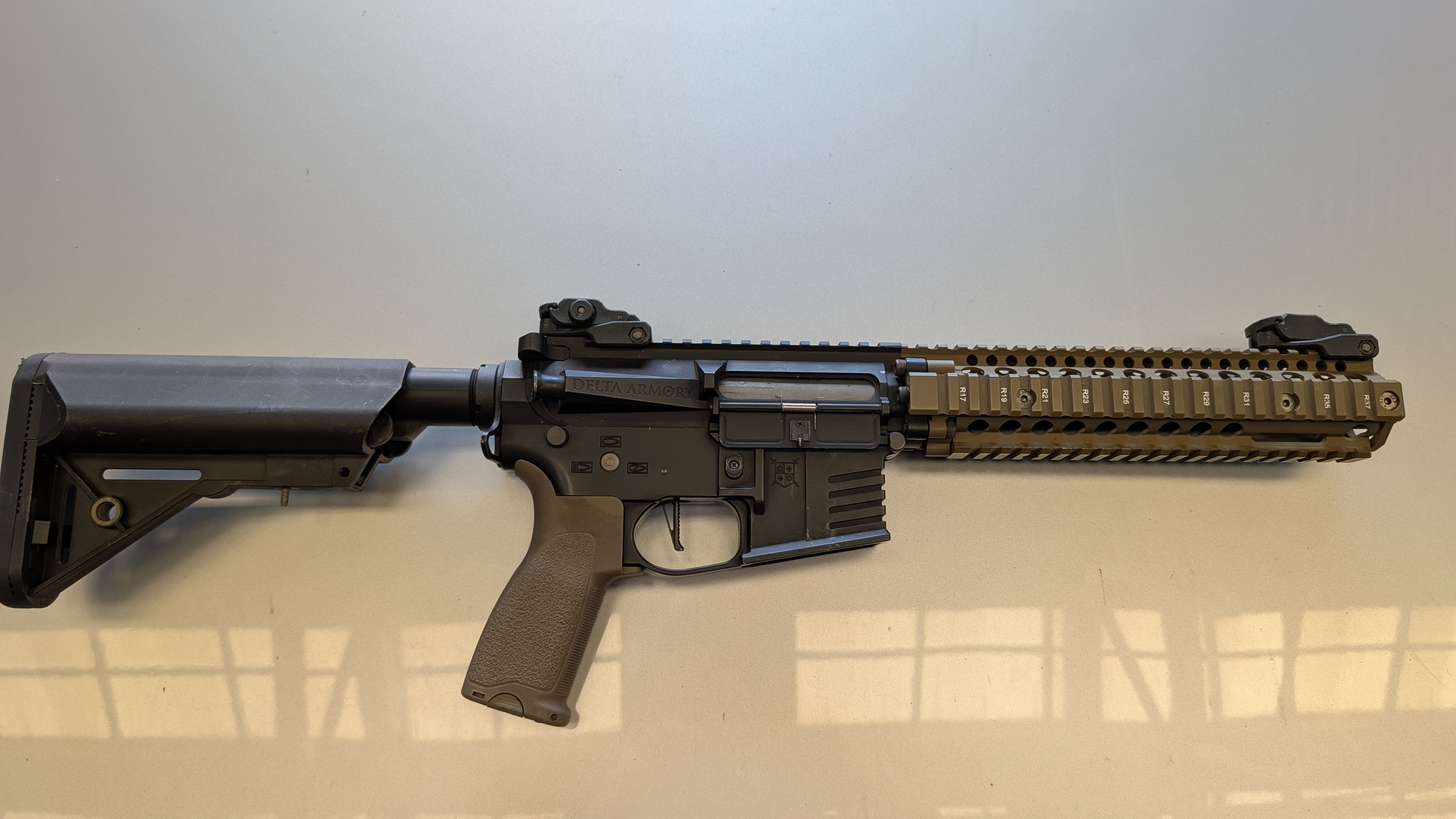 MK18 Half Tan Alpha - Delta Armory