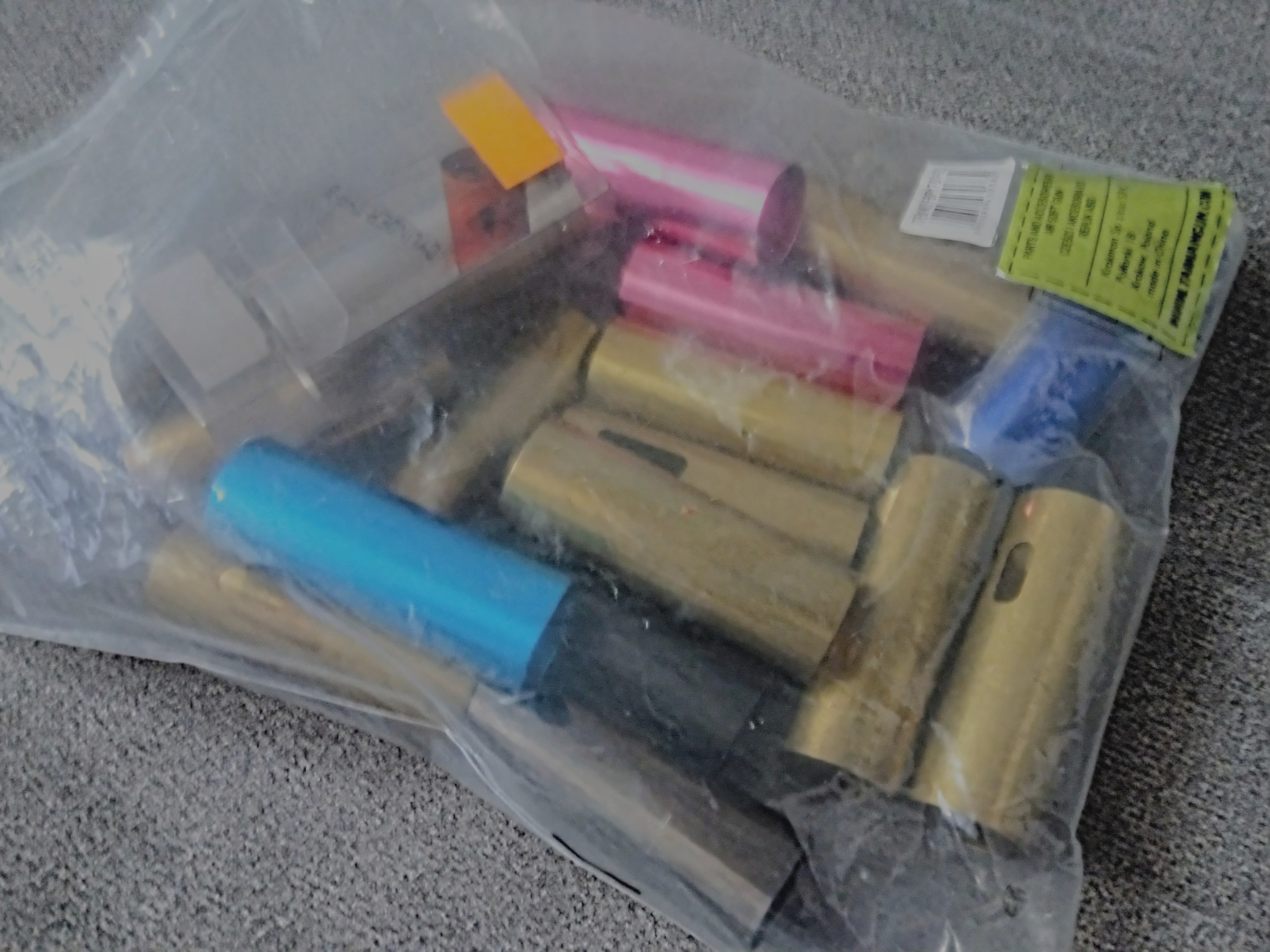 zestaw cylindrów, cylindry do replik aeg