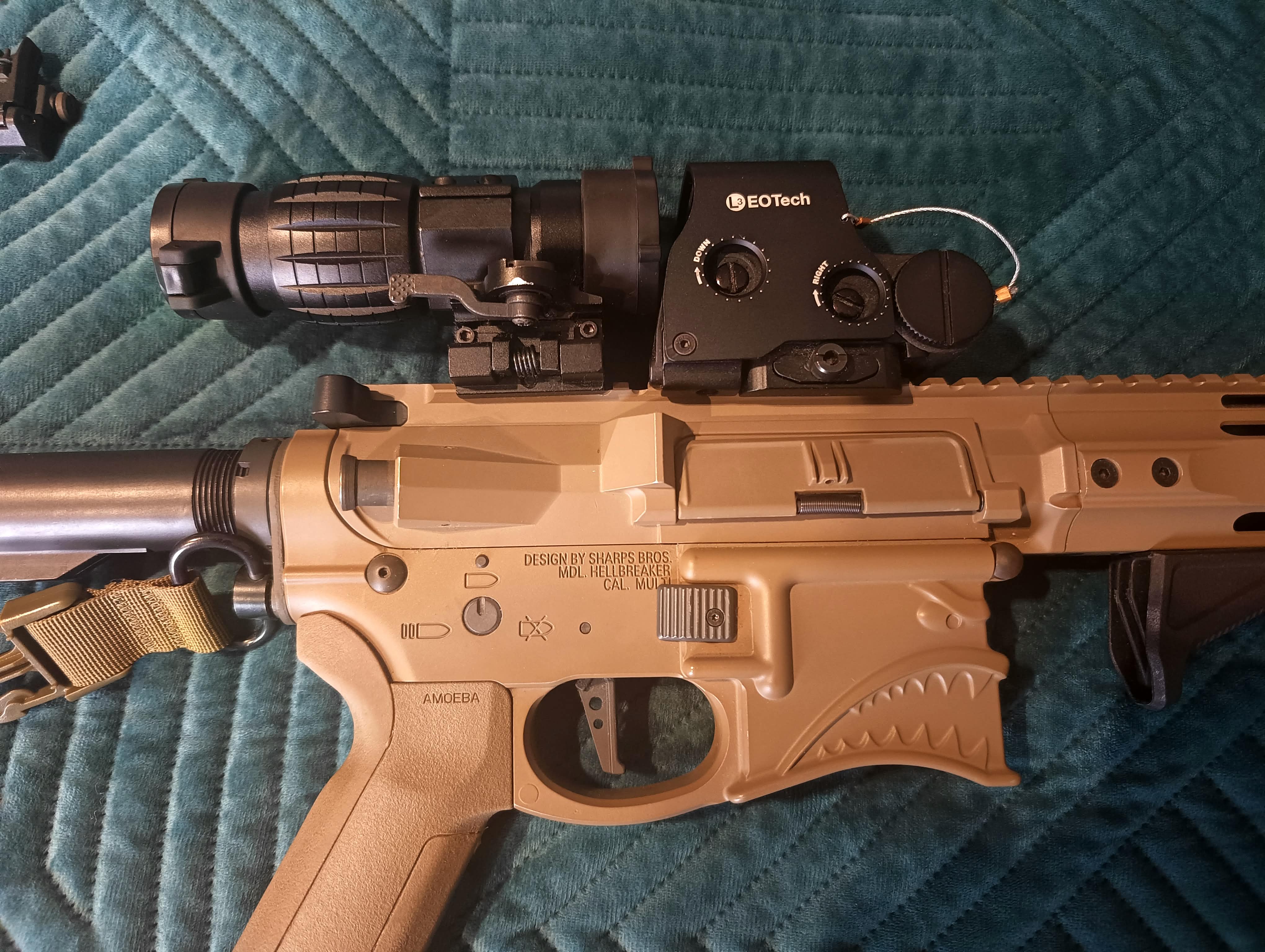 EMG x Sharps Bros ARES - 10 Inch - Dark Earth