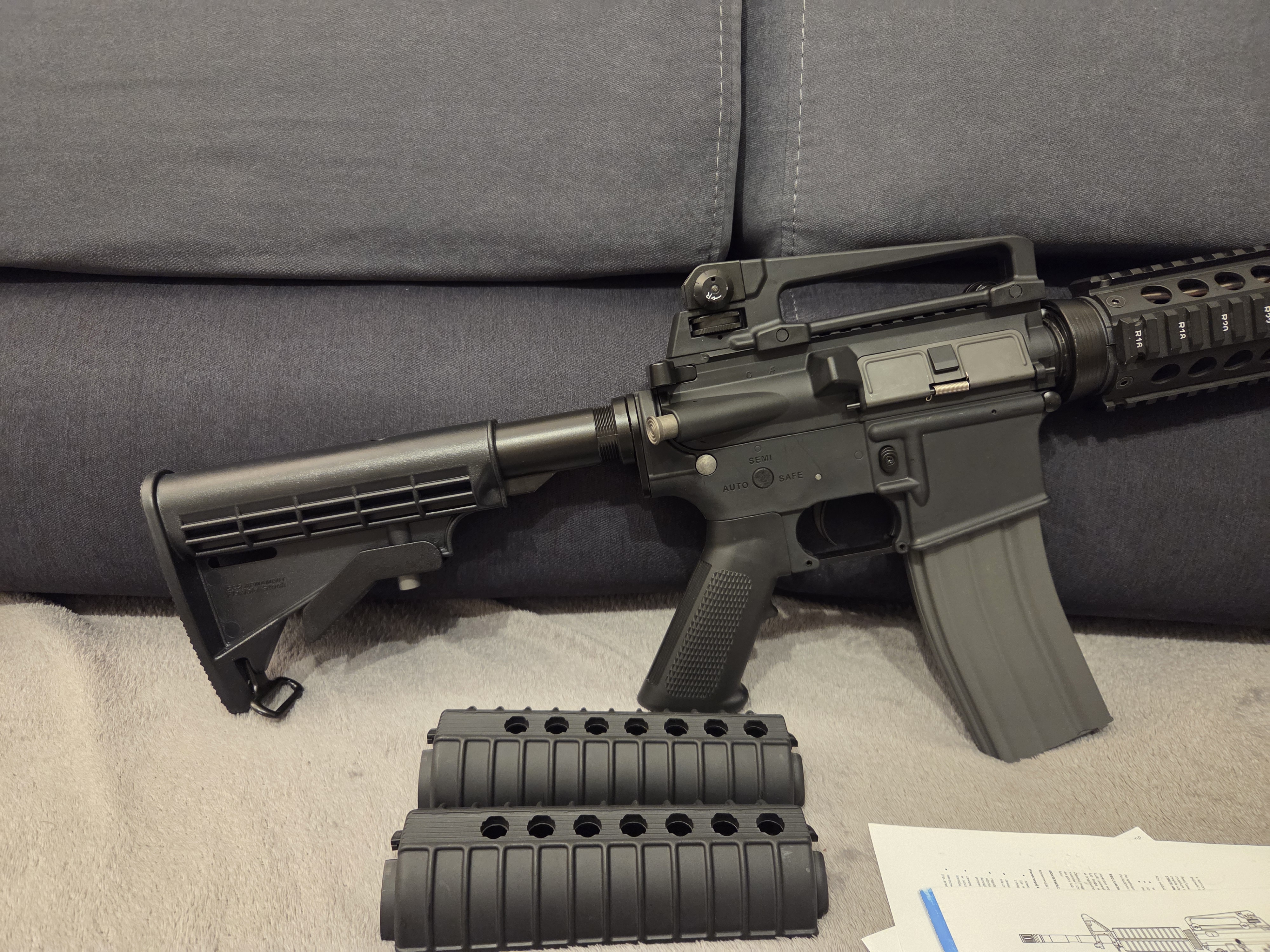 CM16 Carbine M4A1/Ris G&G 1.4 J jak nowa