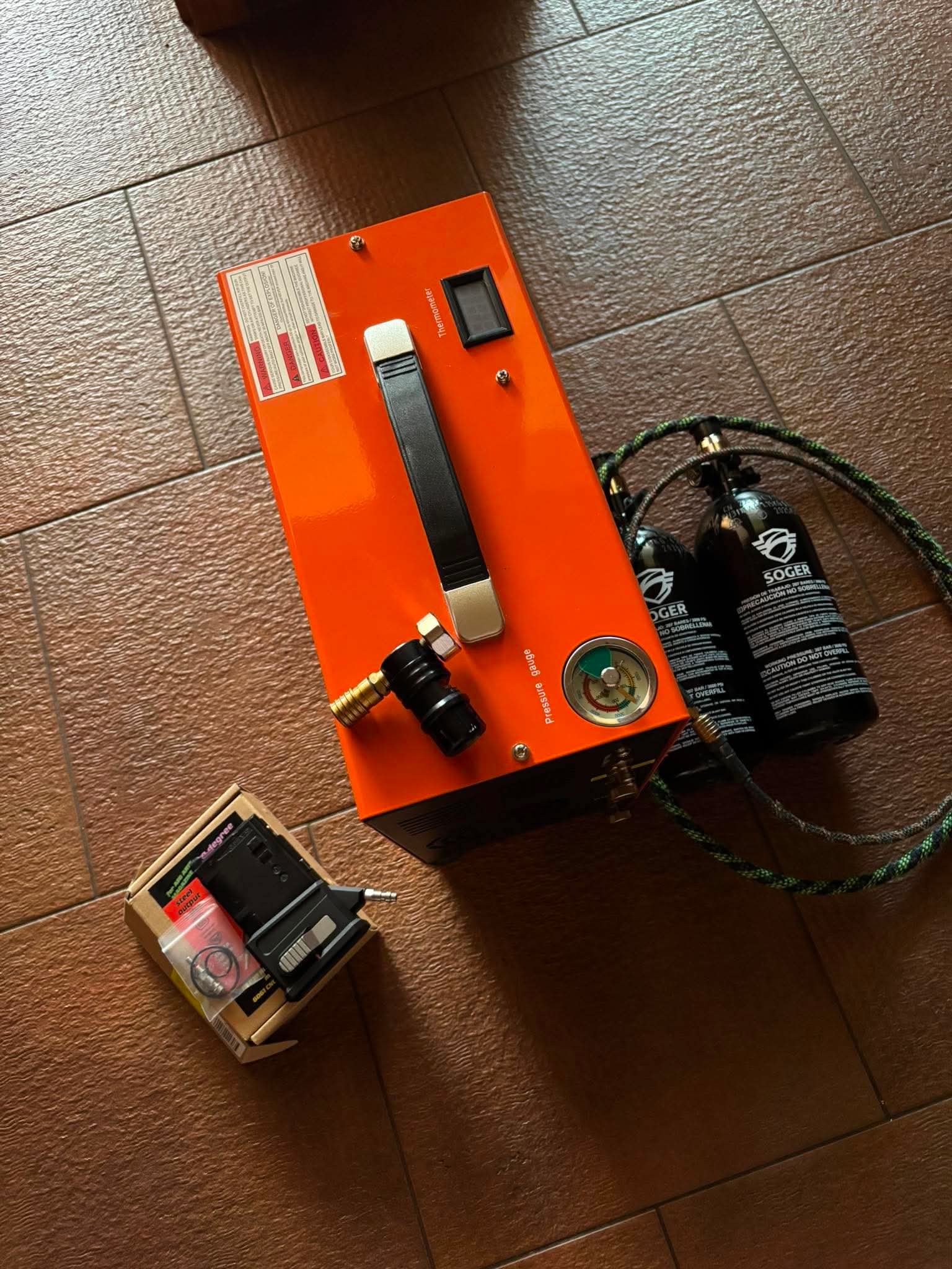 Zestaw HPA do asg MWS TM/DE - mancraft, kompresor itd