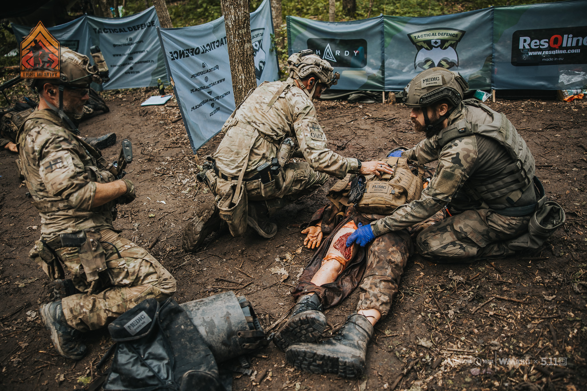 Fotorelacja z zawodów taktyczno-strzeleckich Lekka Piechota, kat. Lekka i MILSIM (18-20.07.2025)