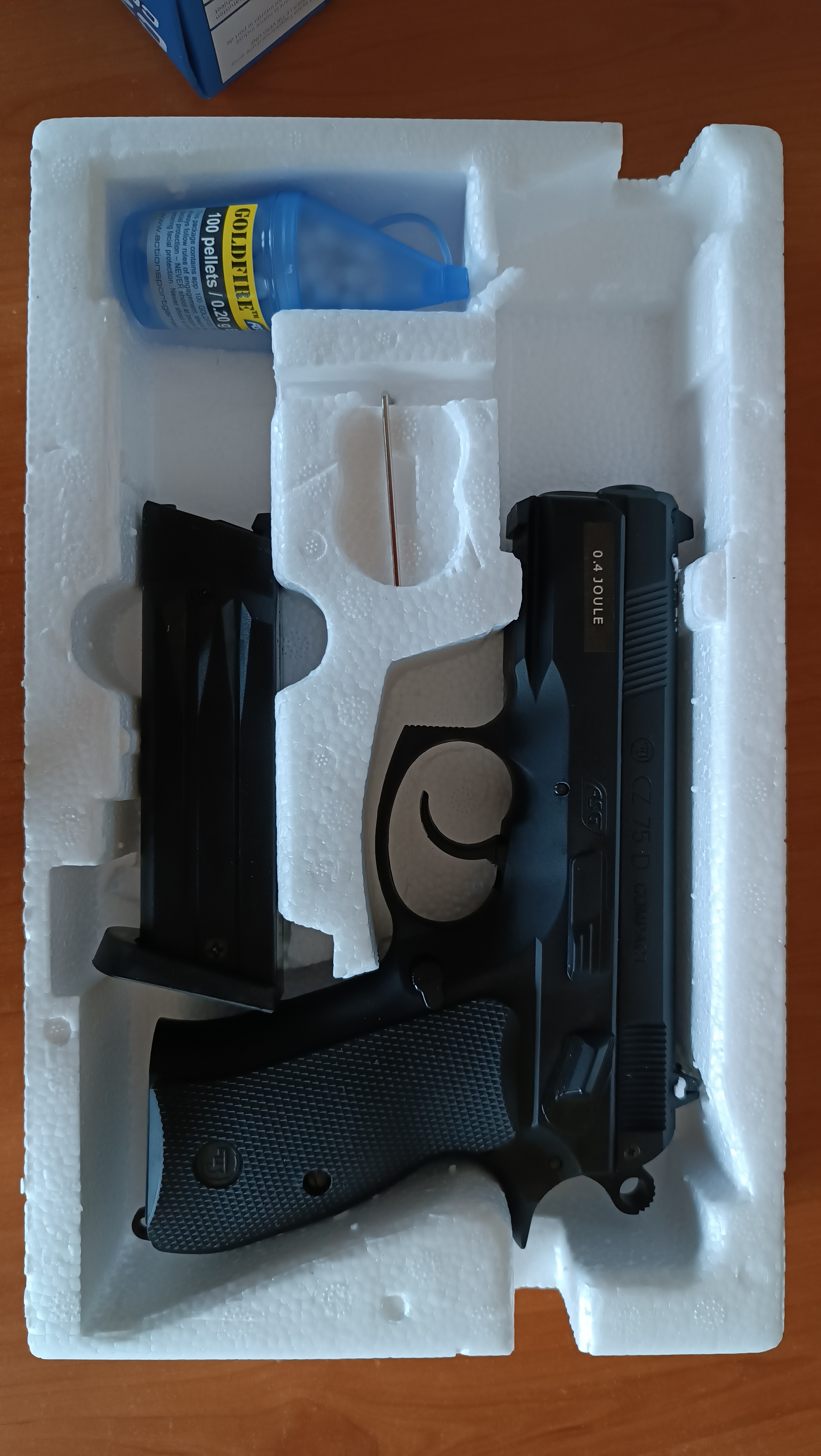 Pistolet ASG CZ 75D Compact 6mm BB