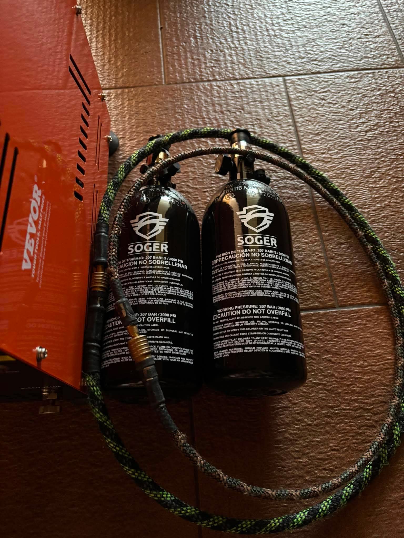 Zestaw HPA do asg MWS TM/DE - mancraft, kompresor itd