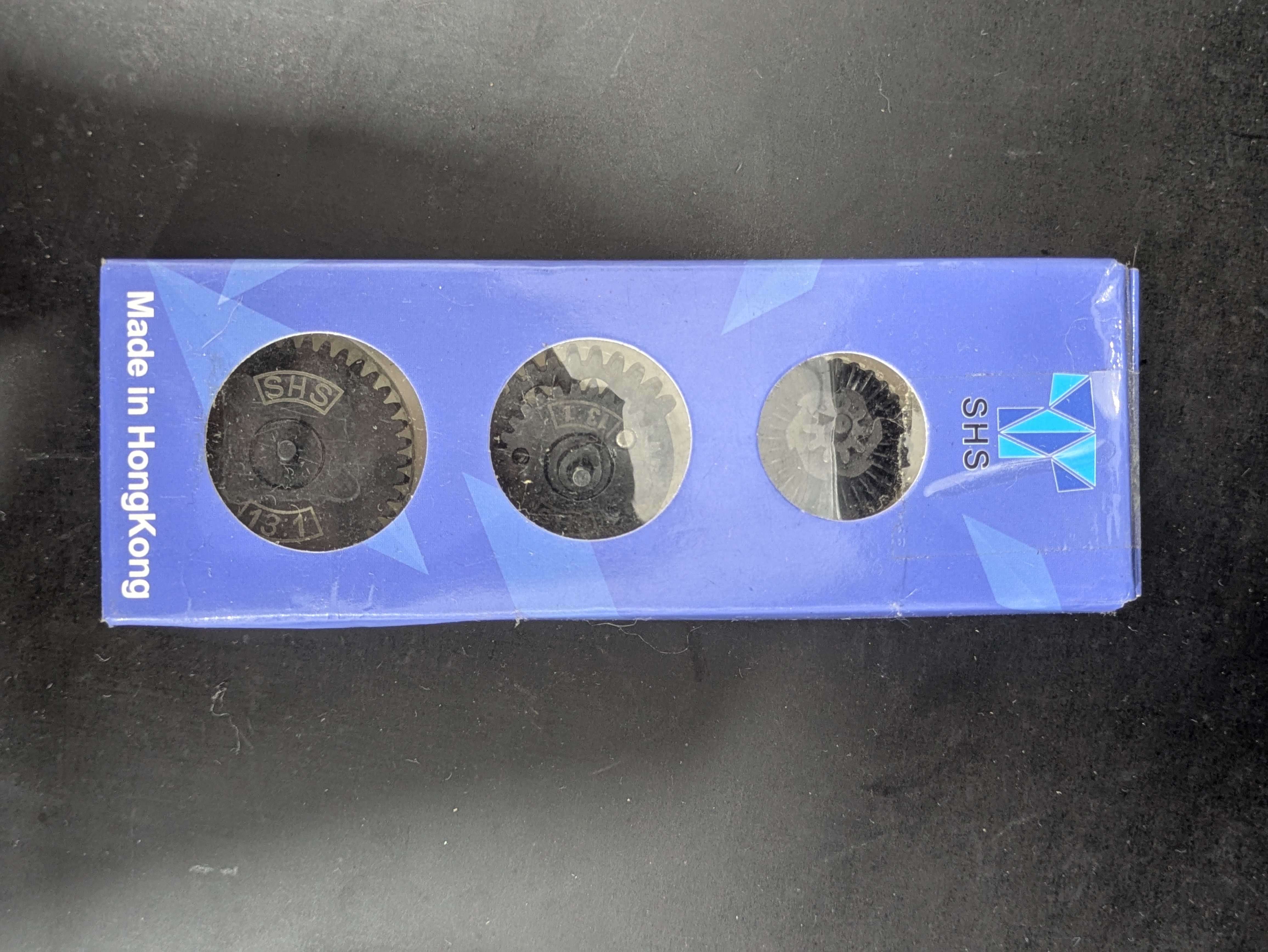 Komplet stalowych kół zębatych SHS 13:1 zębatki