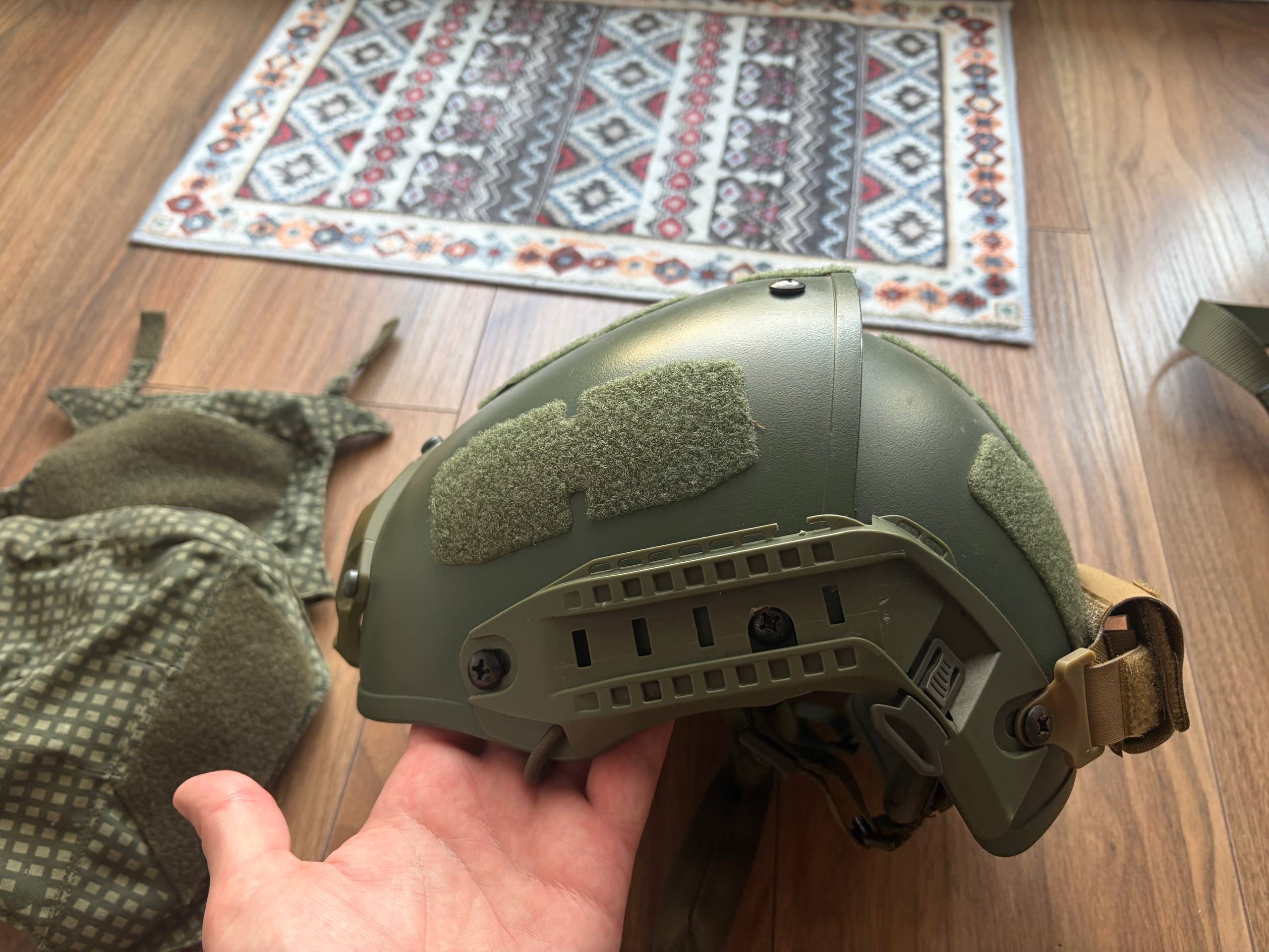 FMA airframe z pokrowcami aor2 i desert night camo