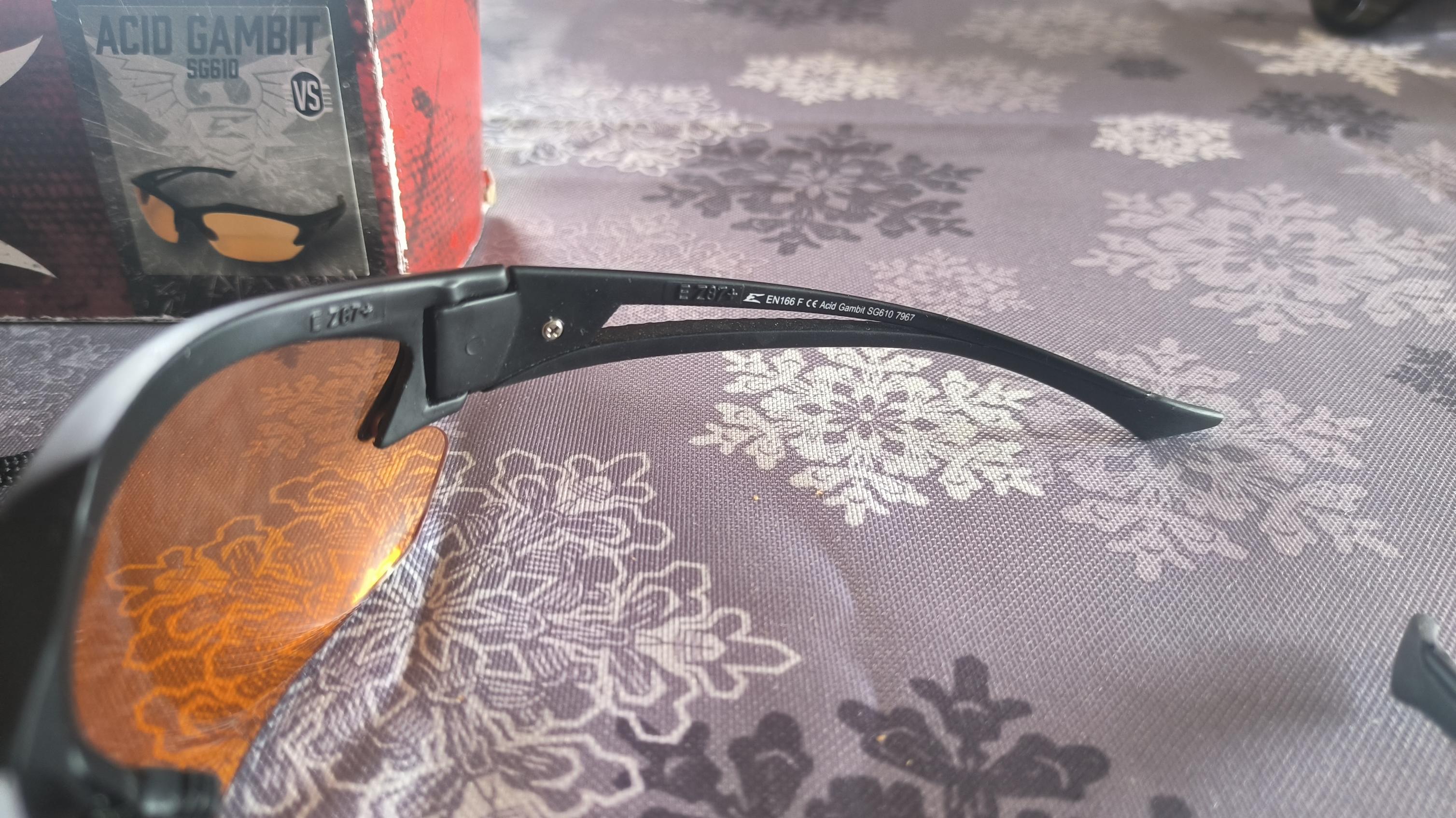 Okulary balistyczne taktyczne Edge Tactical Systems Acid Gambit
