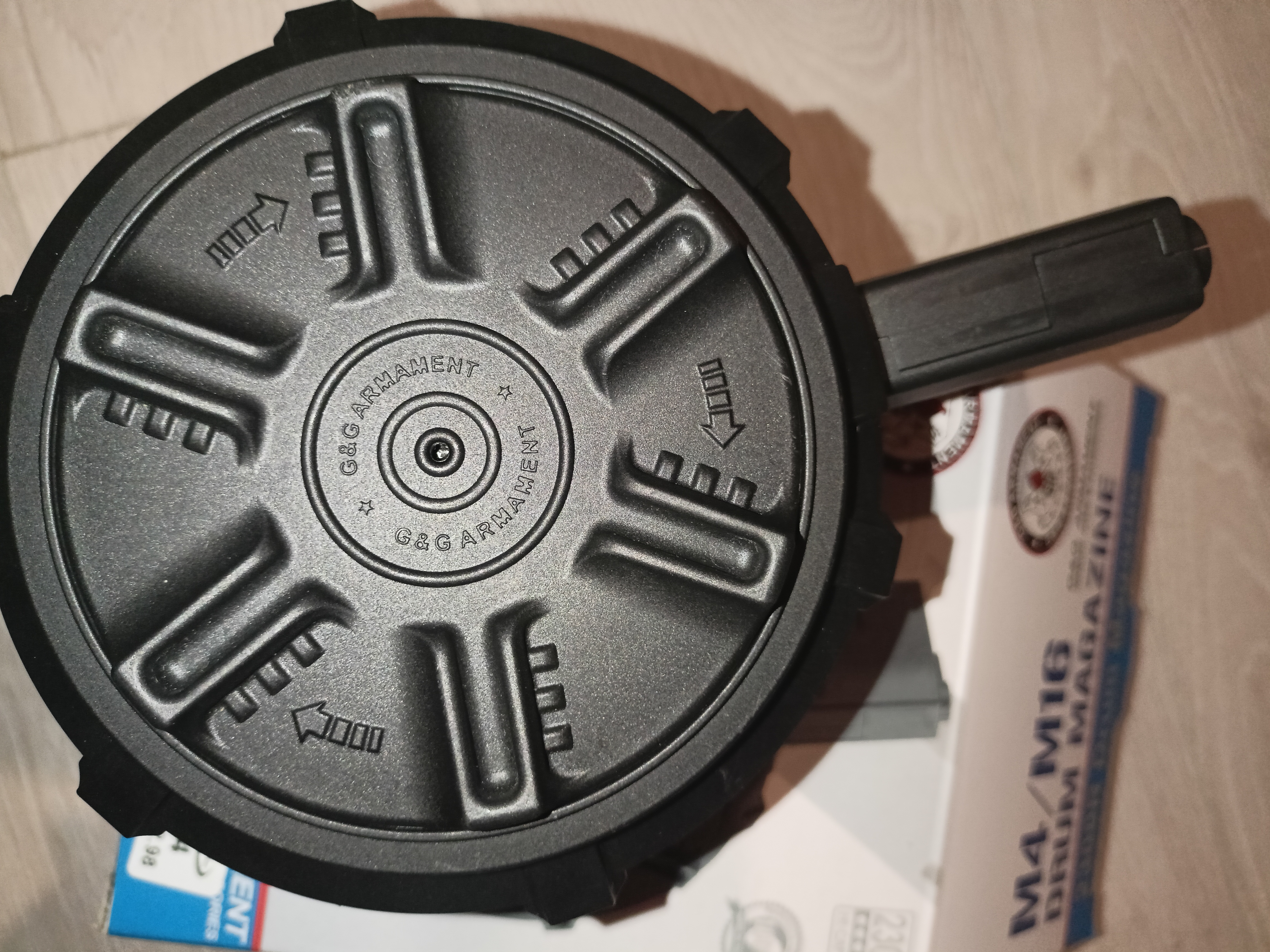 Magazynek bębnowy 2300 kulek do replik M4/AR/M16