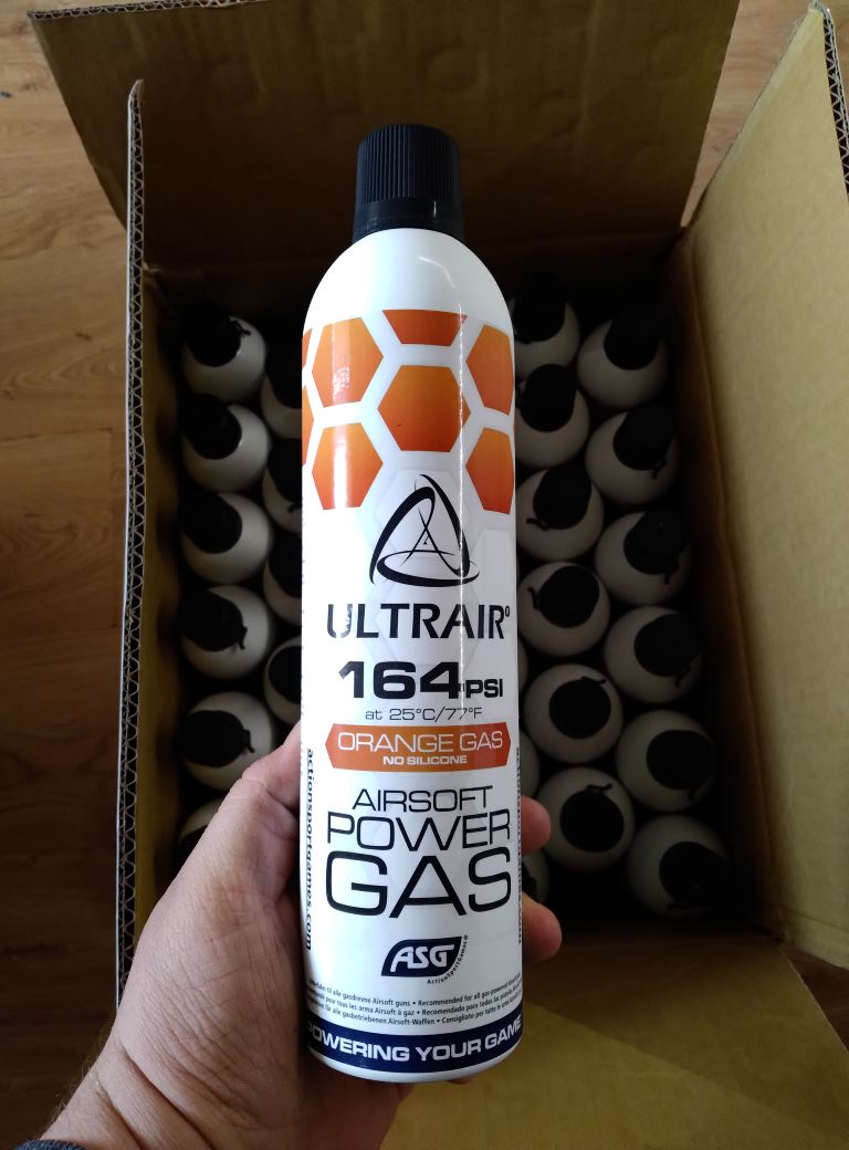 Gaz Ultrair pomarańczowy