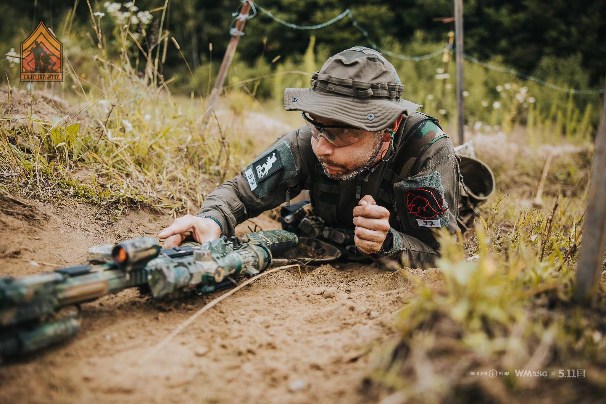 Fotorelacja z zawodów taktyczno-strzeleckich Lekka Piechota, kat. Lekka i MILSIM (18-20.07.2025)