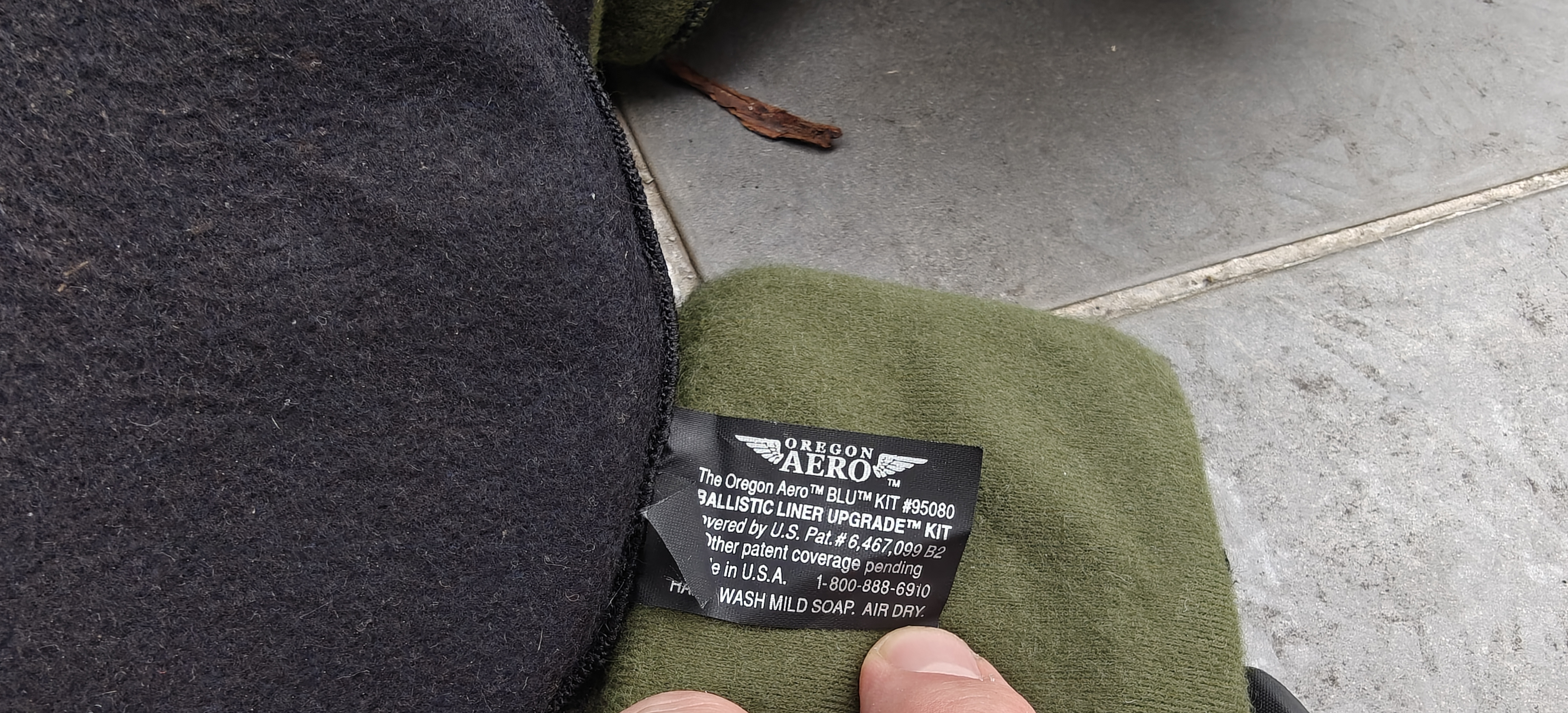 hełm USMC ECH Large + pokrowiec marpat + blacha NVG