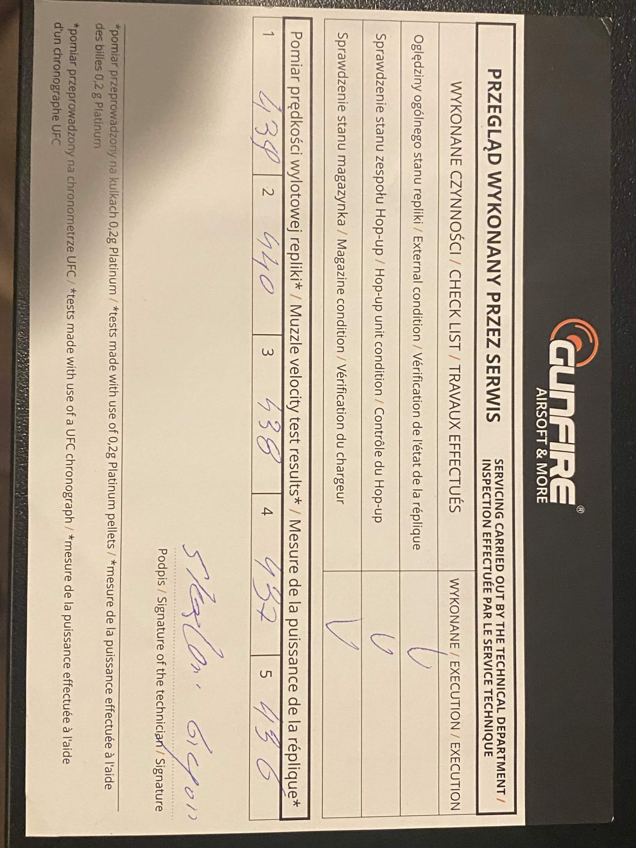VFC Avalon tb.01b - Replika URGI (Cena do negocjacji)