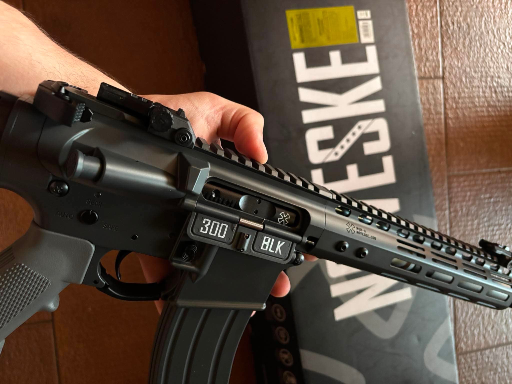 Replika ASG / MWS DE / GBBR po tuningu