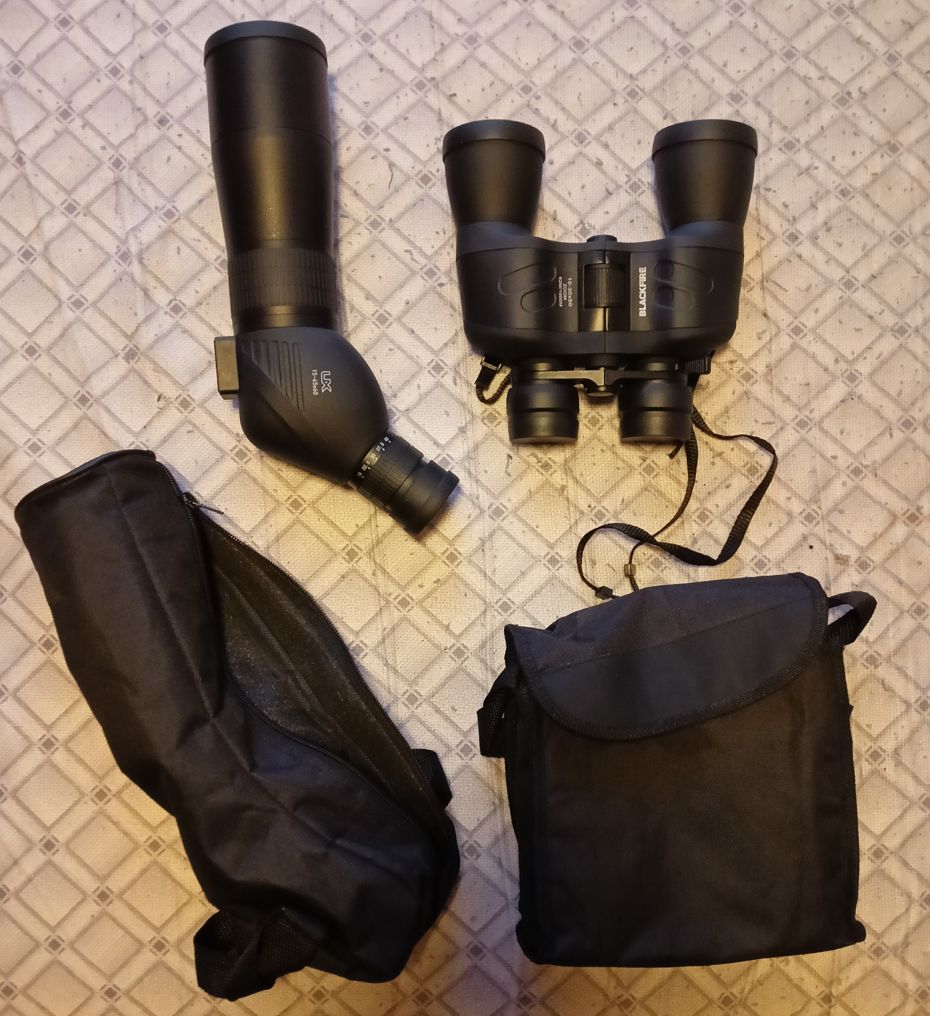 Zestaw optyki: lornetka Blackfire + luneta Umarex