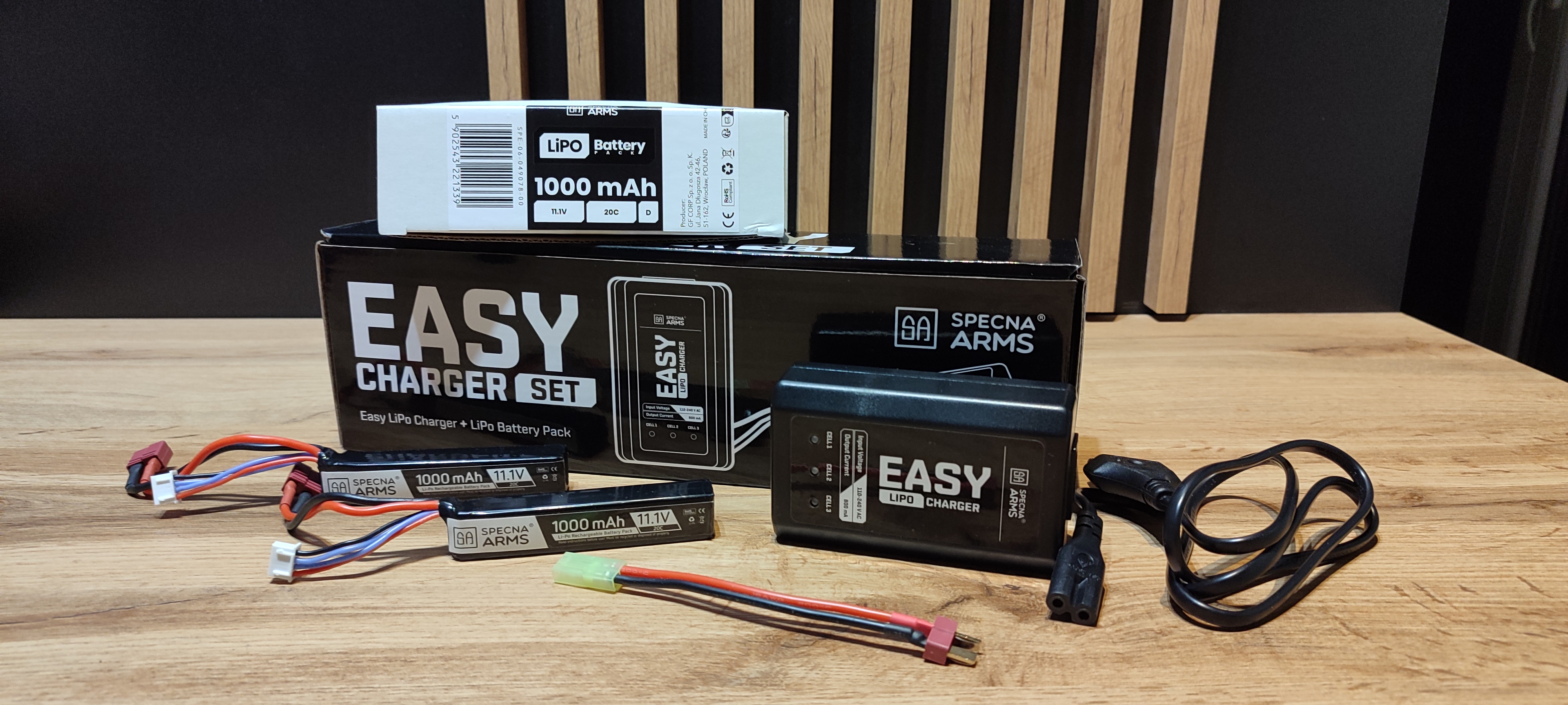 Zestaw Airsoft Specna Arms X-Series + 5x Magazynek (4 nowe S-Mag) + 2x Aku LiPo + Ładowarka + 2.5kg Kulek Bio
