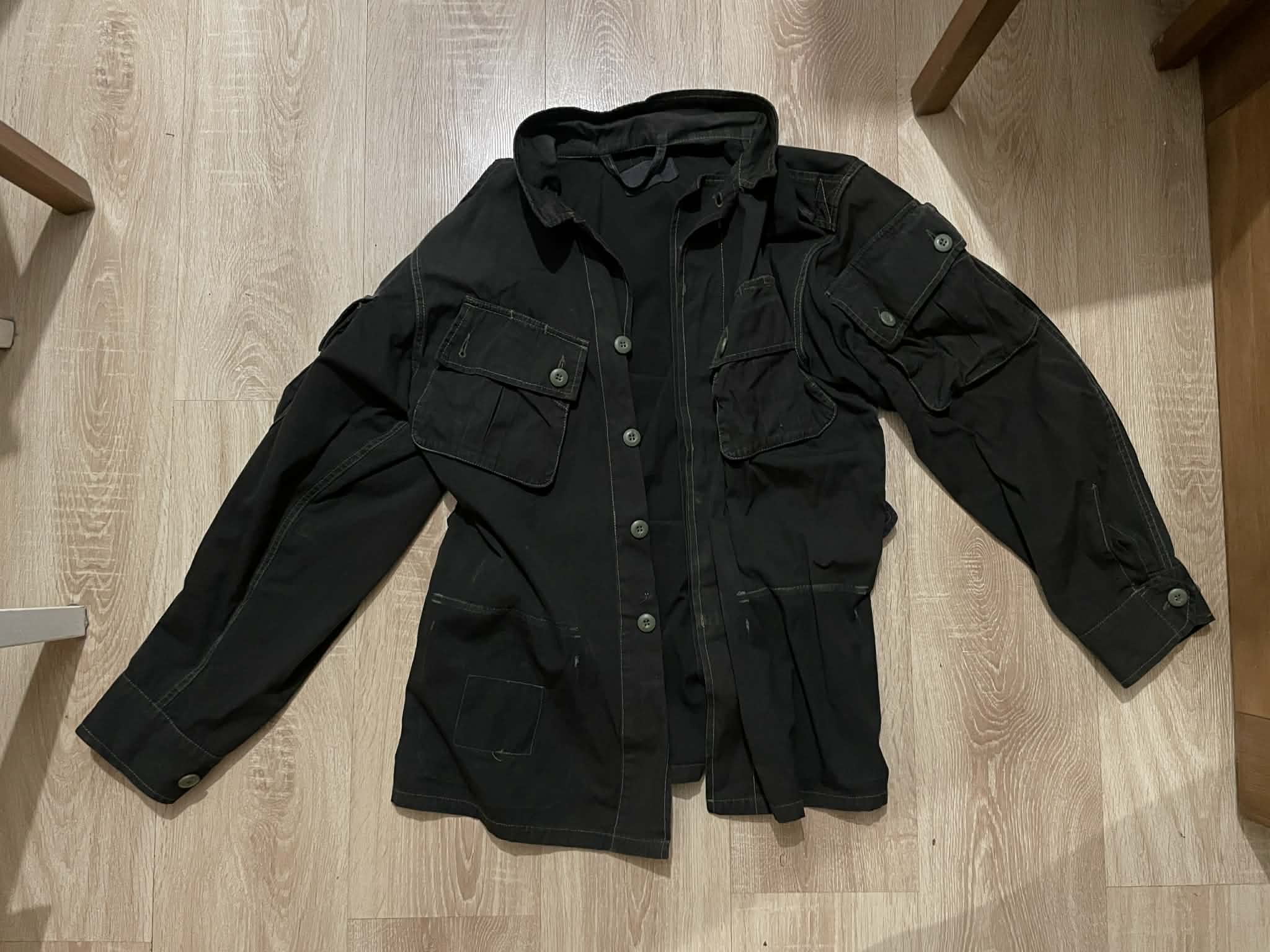 Bluza TCU czerniona reprodukcja rozmiar M vietnam SOG