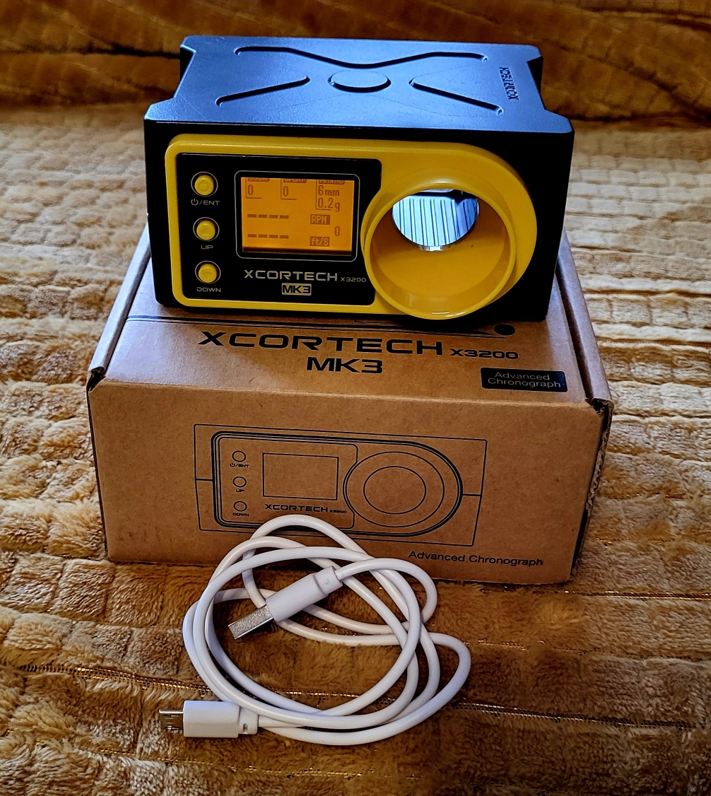 !OSTATNIE GODZINY LICYTACJI! CHRONOGRAF XCORTECH X3200 MK 3 (FPS, KULKI, ASG, WIATRÓWKA)