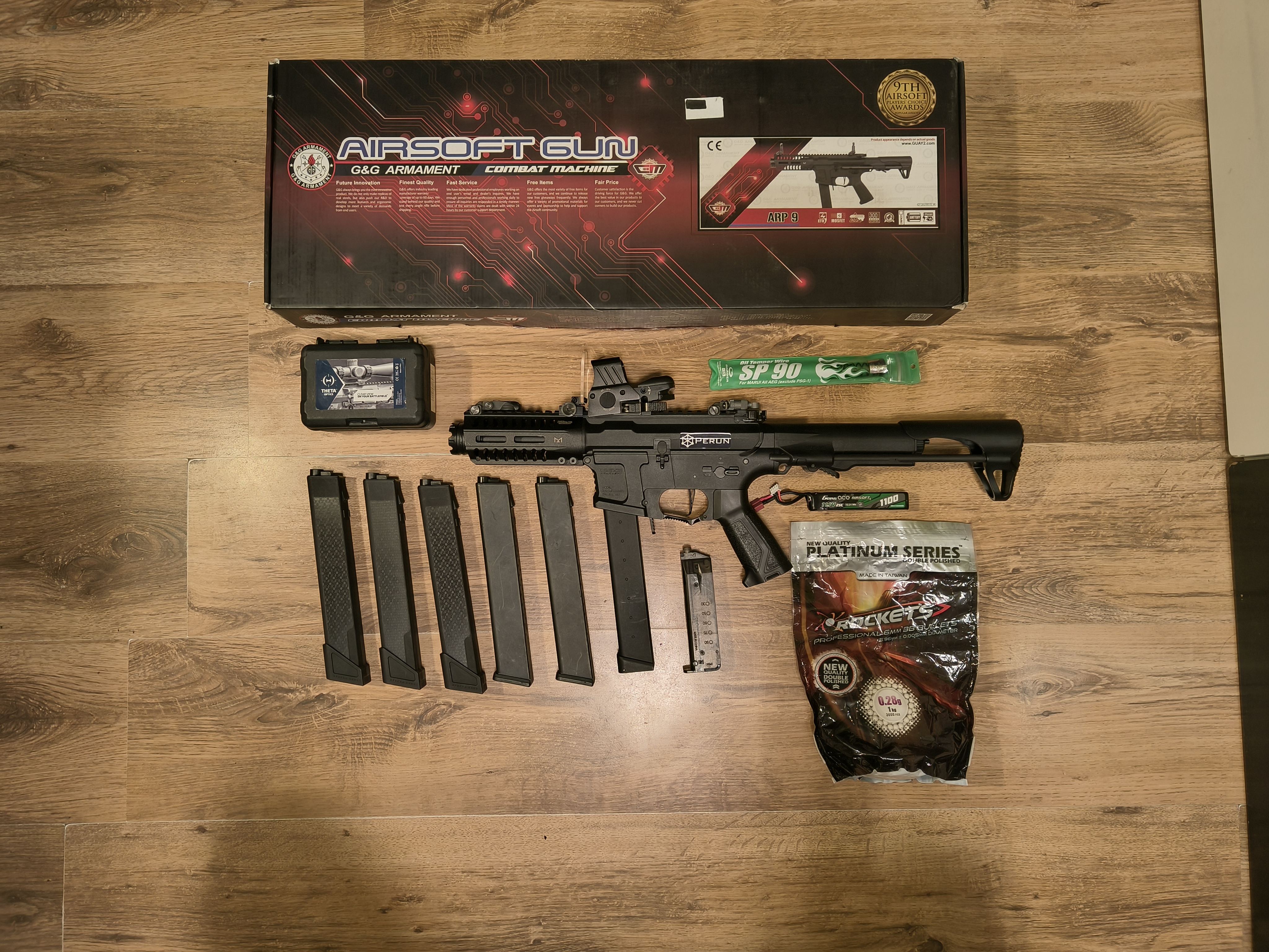 G&G ARP9 | Perun ETU++ | Zestaw 6 Magów + Akcesoria