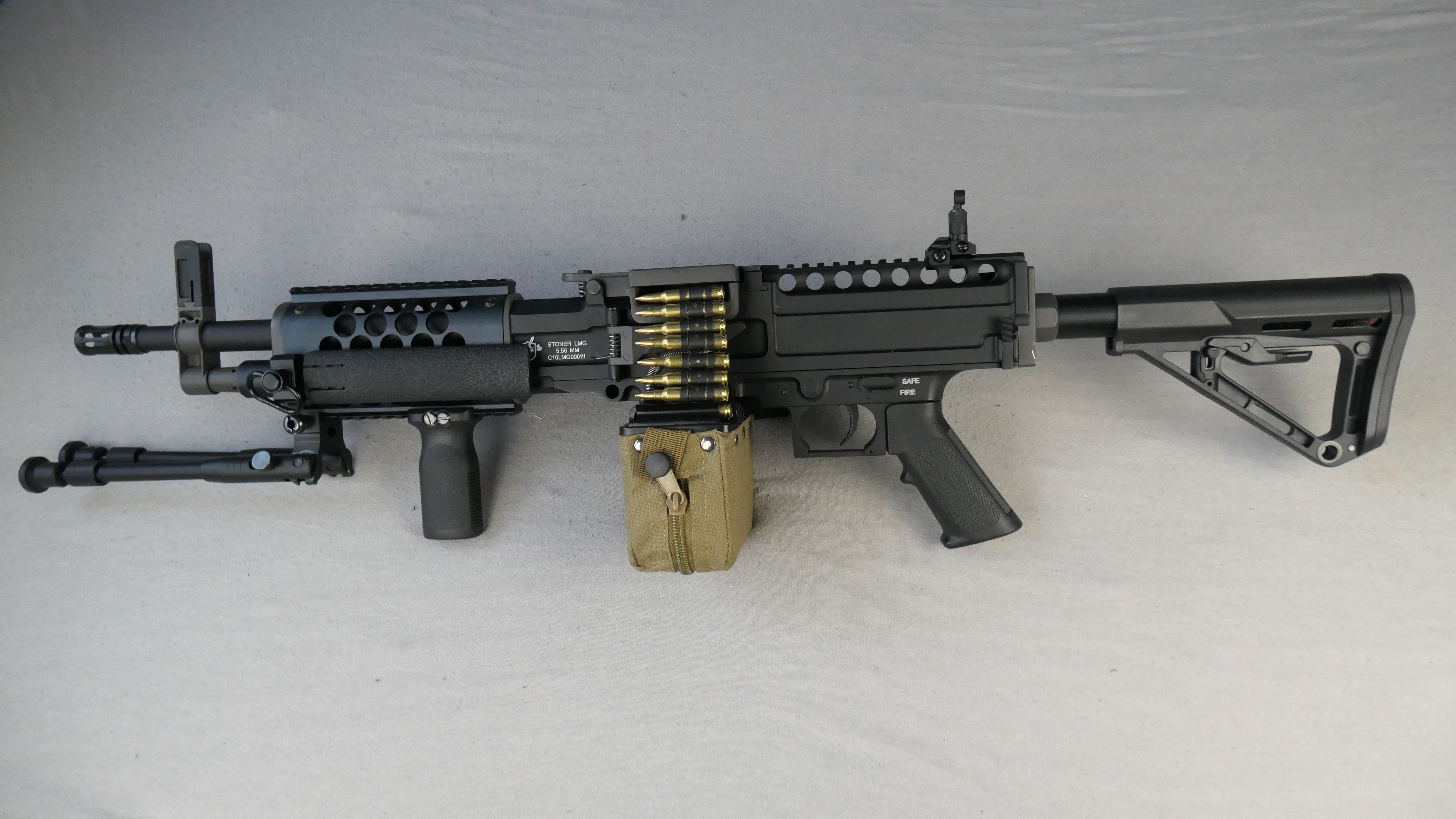 Stoner LMG Classic Army z gwarancją i dodatkami ( lżejszy od M249 i M60 )