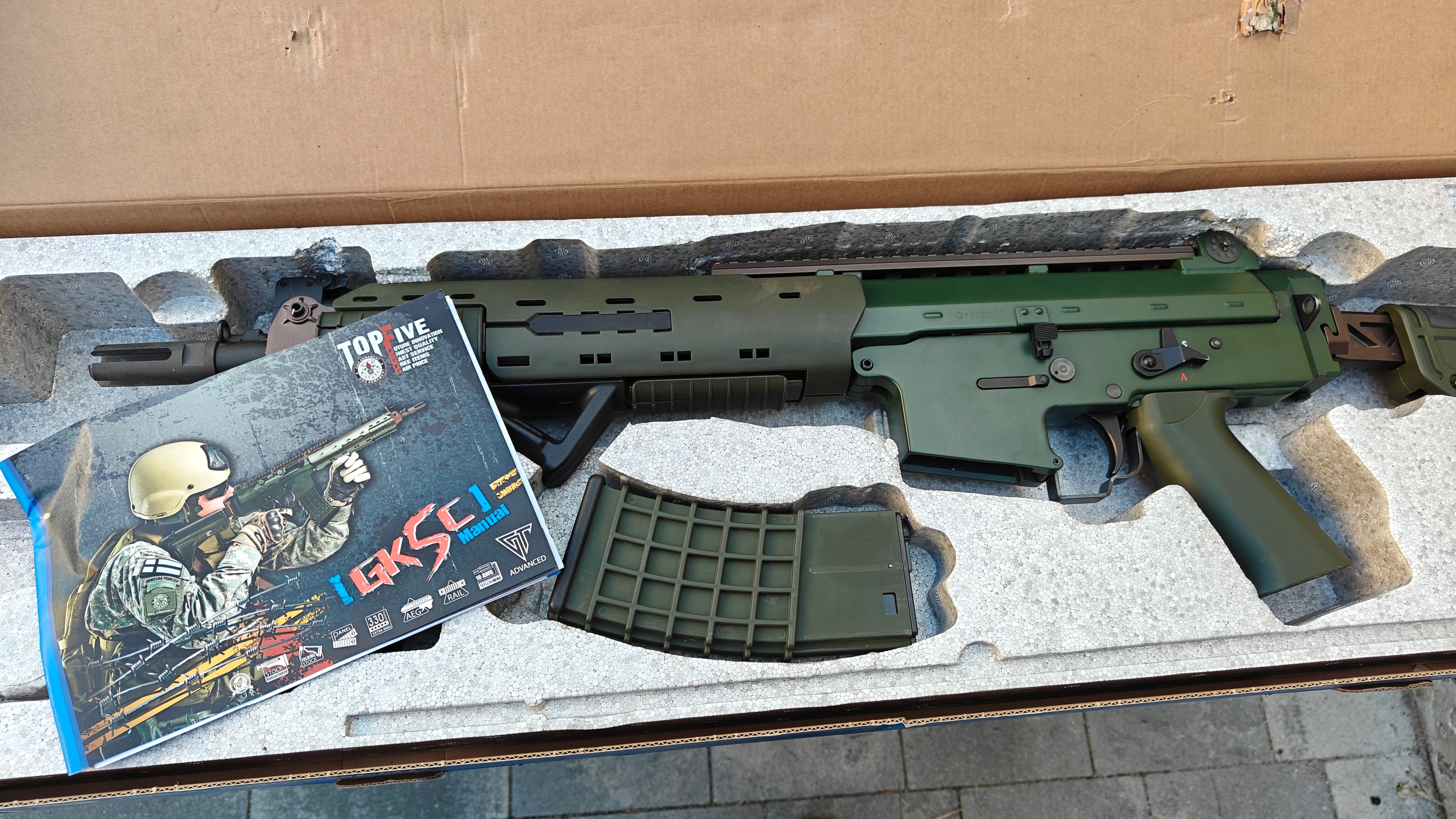 G&G GK5C (AK 5C) | Tuning (Prometheus, MERF 3.2) | 450 FPS